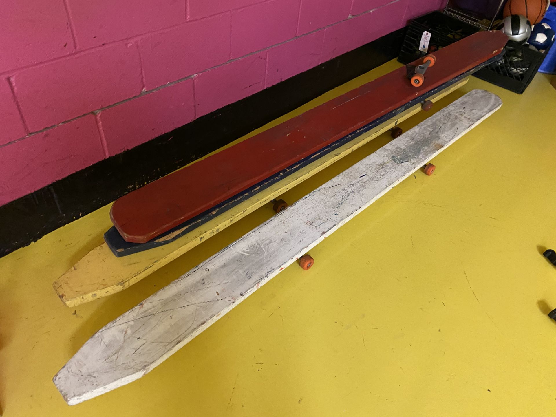 (4) Custom Build Giant Skateboards