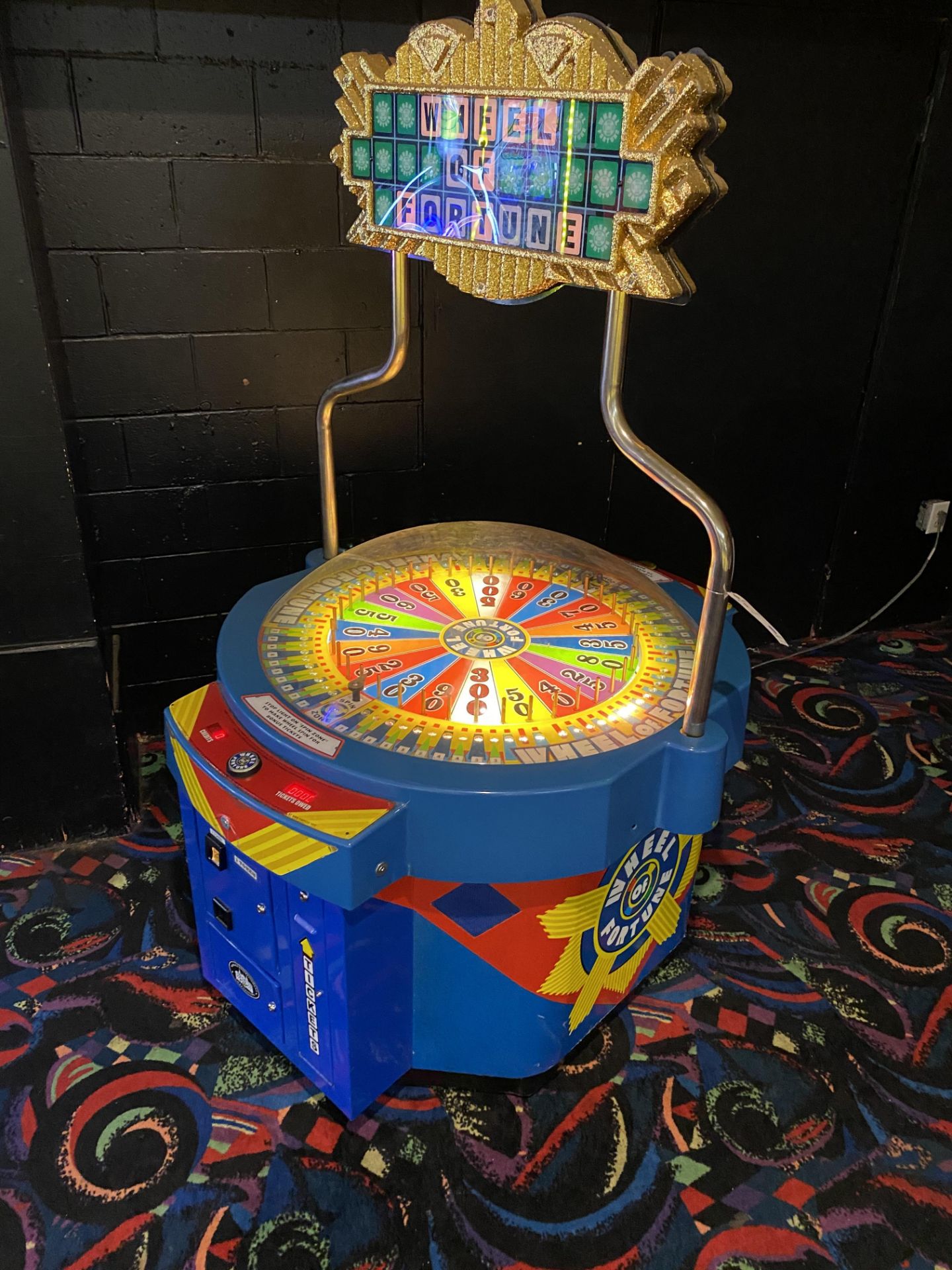 Ice Wheel of Fortune Token Operated Ticket Dispensing Game - 2 Player - Image 2 of 3