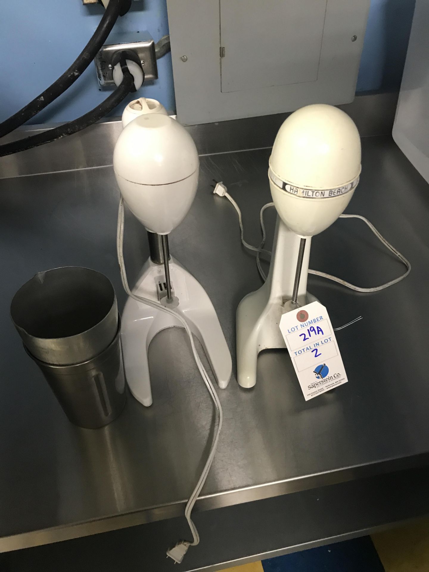 (2) Milk Shake Blenders