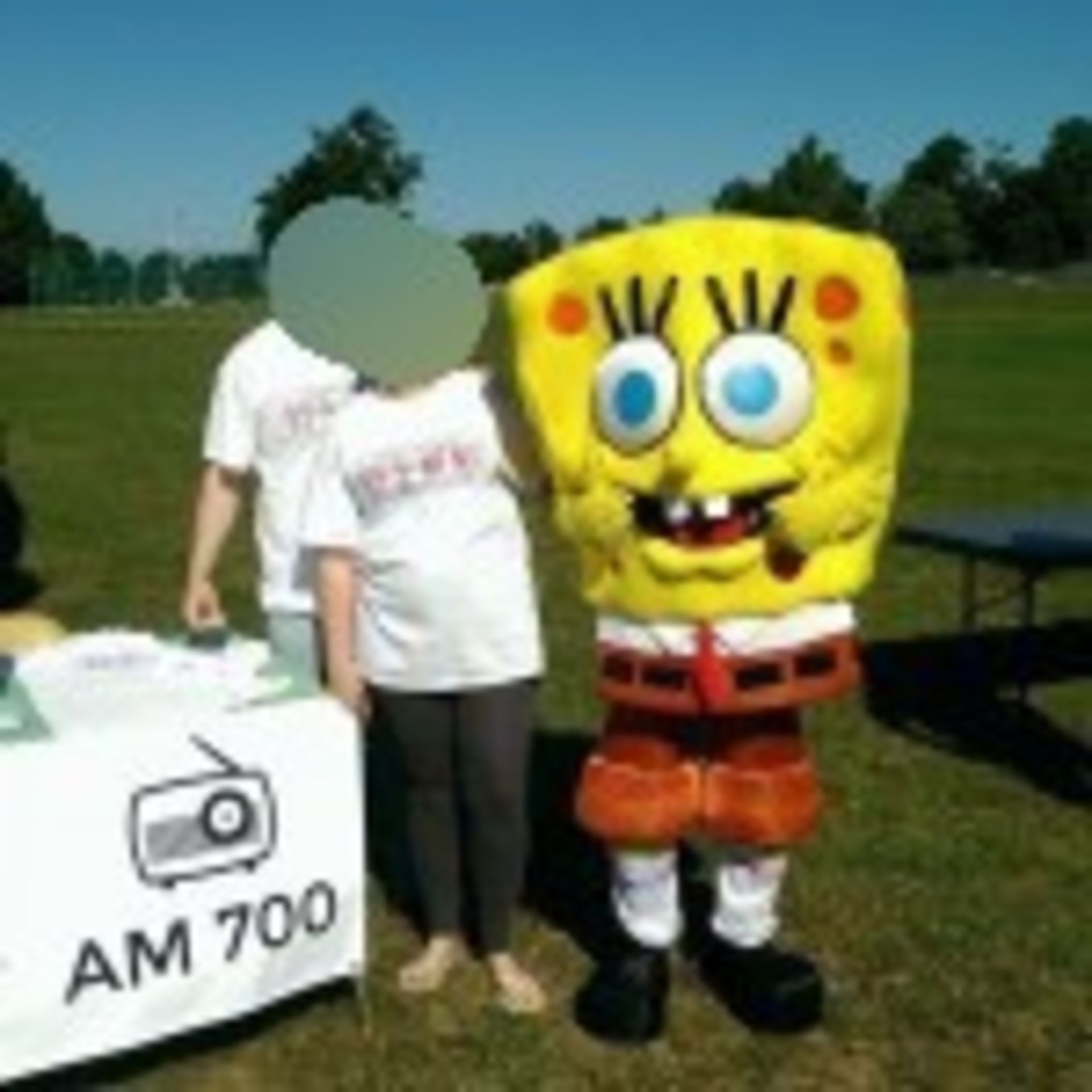 Costume Character Suit Sponge Bob Square Pants