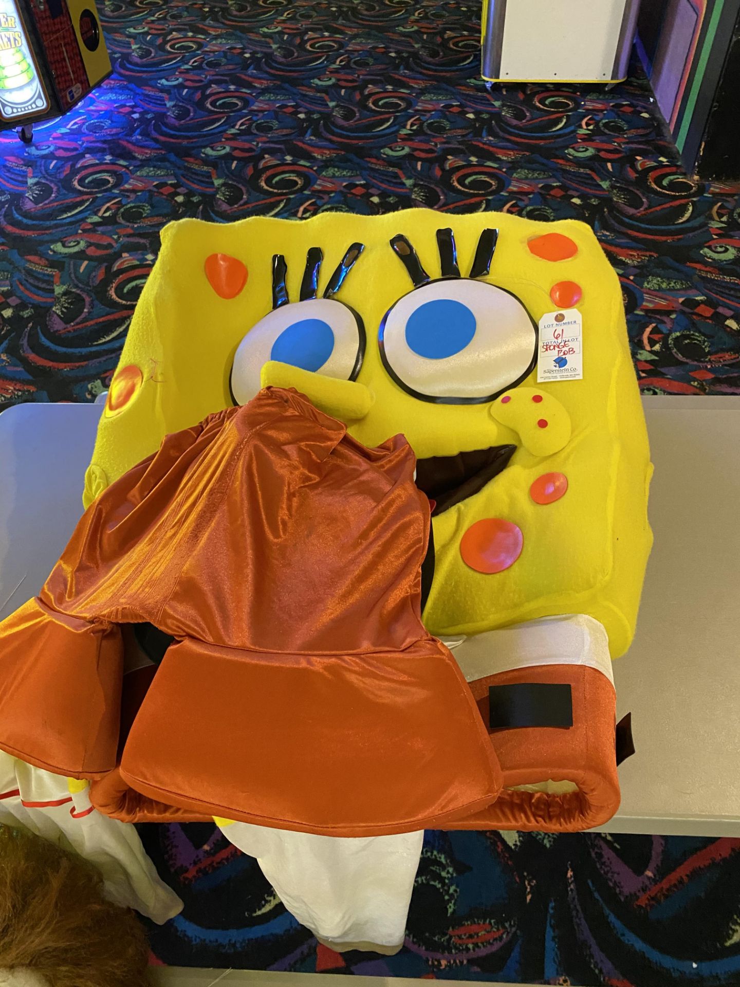 Costume Character Suit Sponge Bob Square Pants - Image 2 of 2