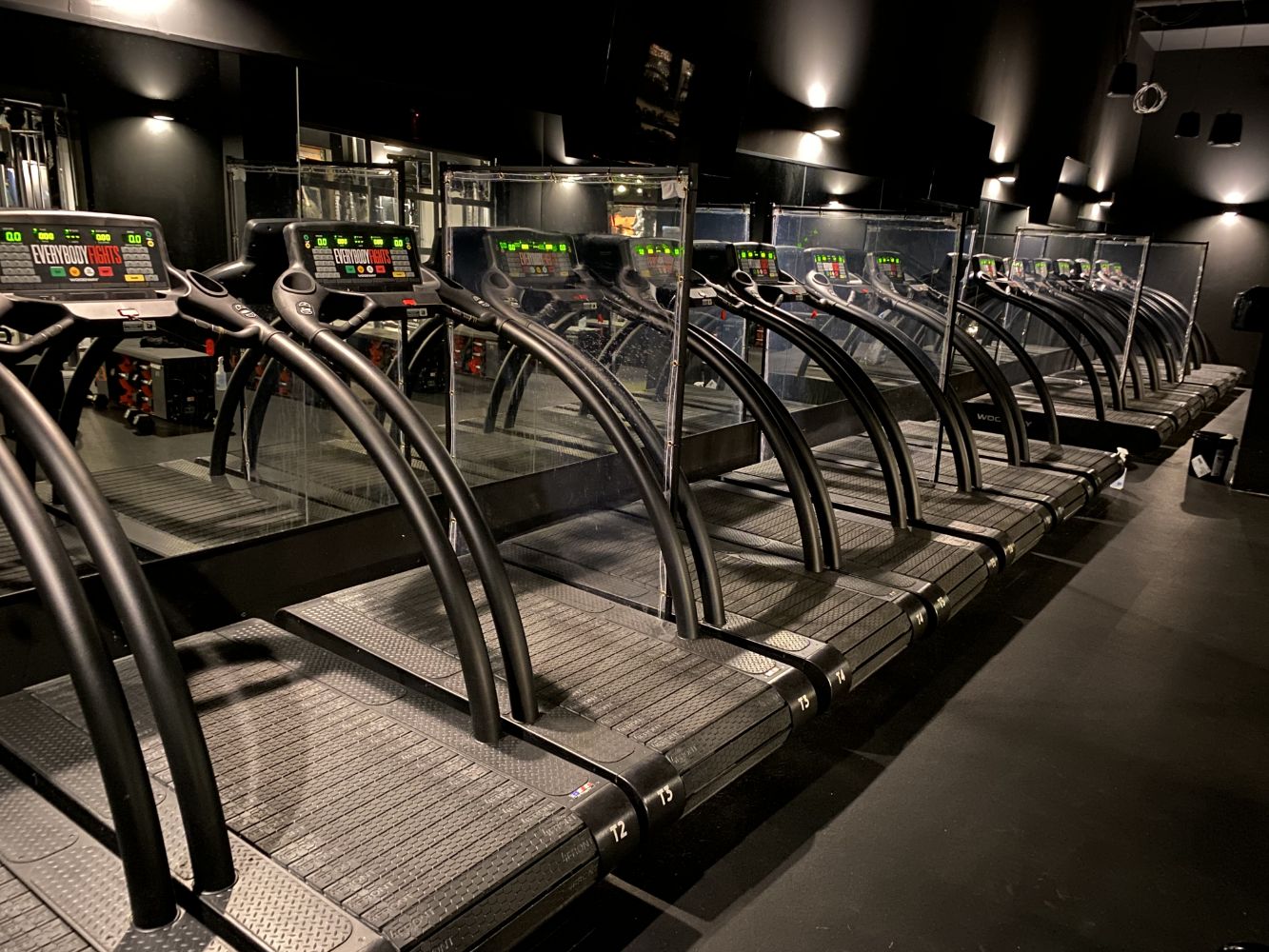 FITNESS & BOXING CENTER - LIKE NEW EQUIPMENT - (15) WOODWAY TREADMILLS - FITBENCHES - BOXING RING-STATIONS - BOXMASTERS