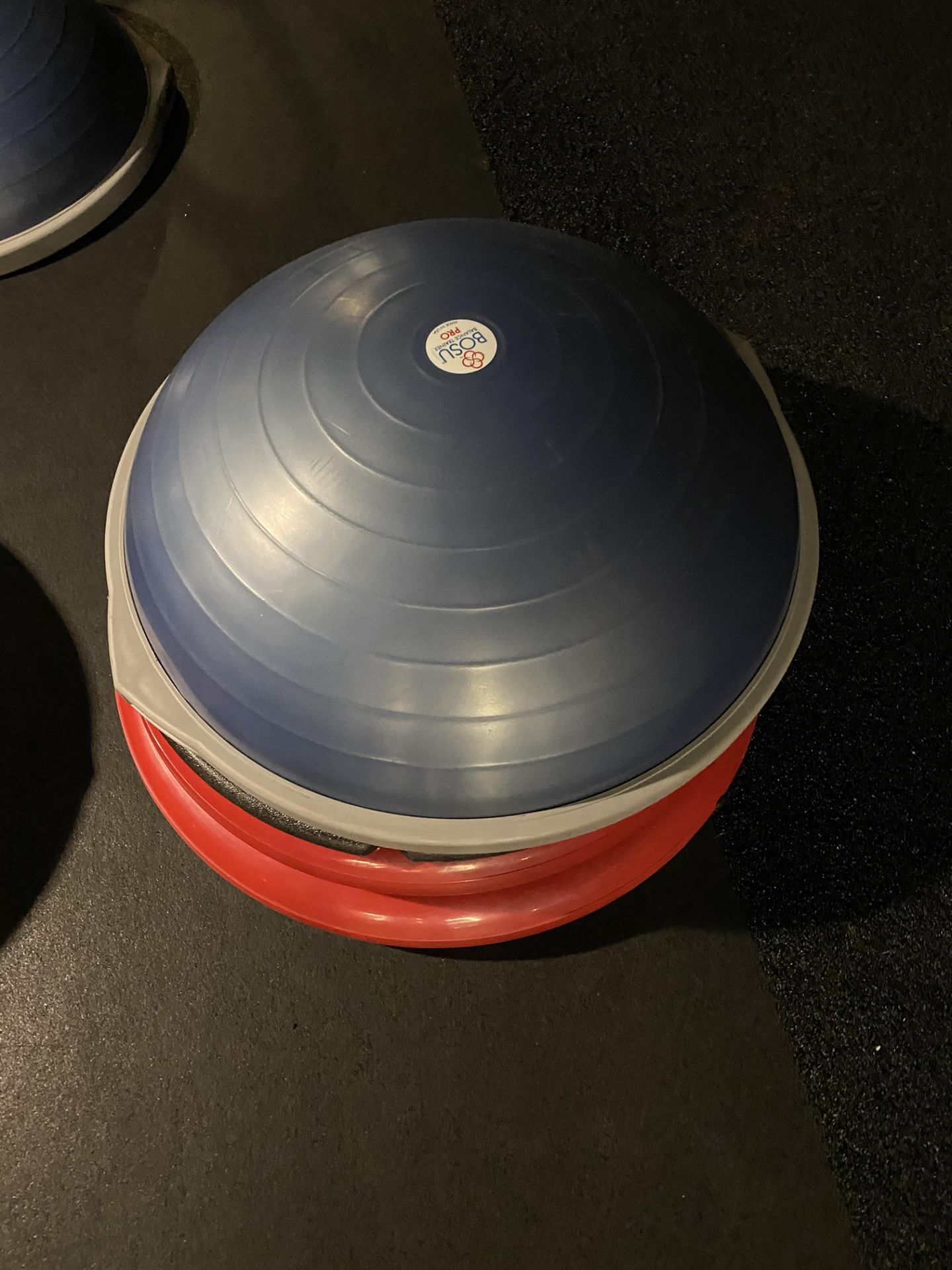 (2) Bosu Balance Trainer Pros w/(2) Step 360 Pro Risers (All Inflatable)