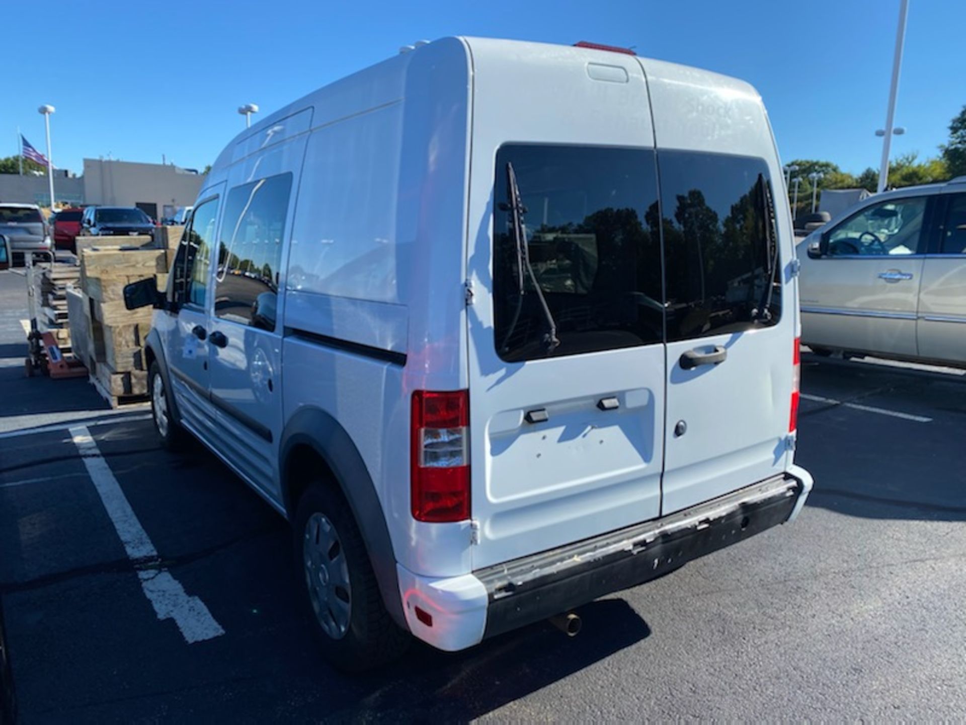 2012 Ford Transit Connect XLT Cargo Van w/ Dark Cloth Interior. Miles: 78,810 VIN#: - Image 3 of 10