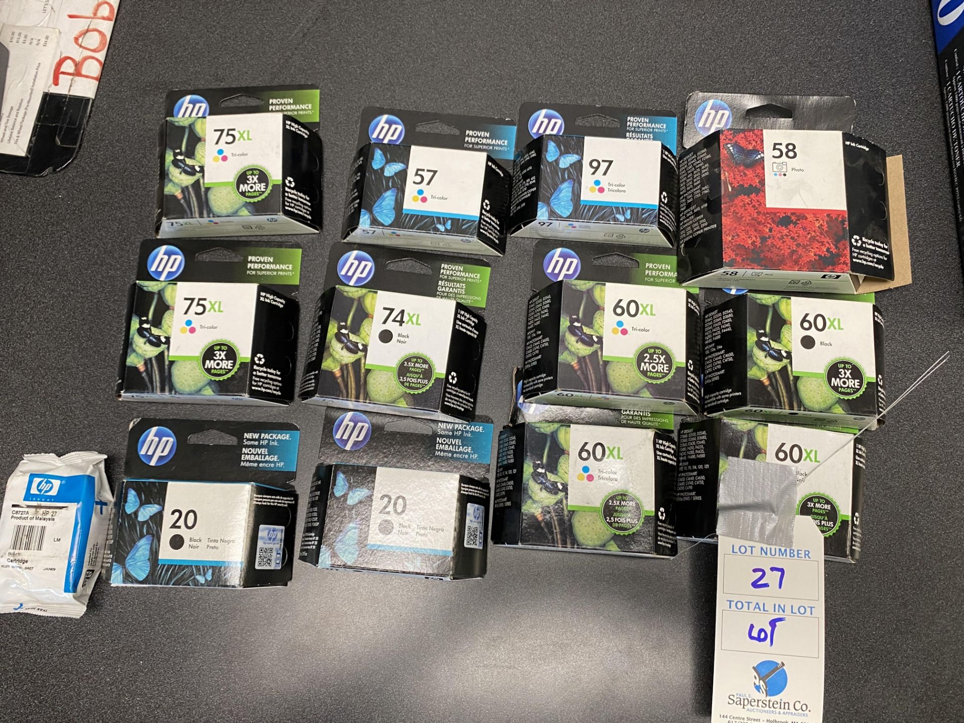 LOT Assorted HP Toner. See Pictures