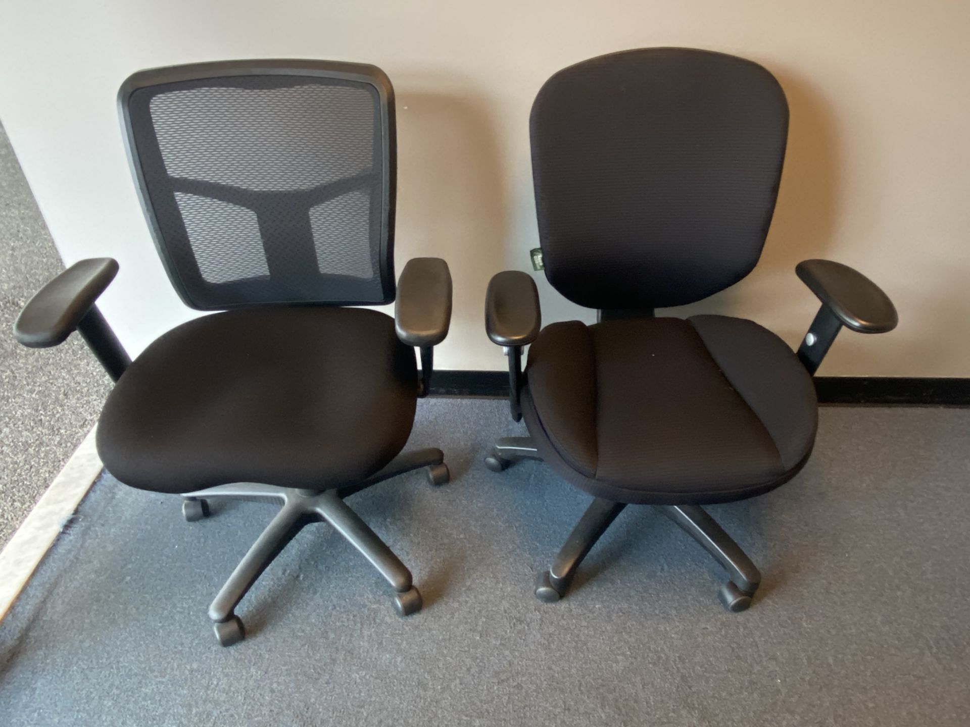 (2) Swivel Arm Chairs Assorted