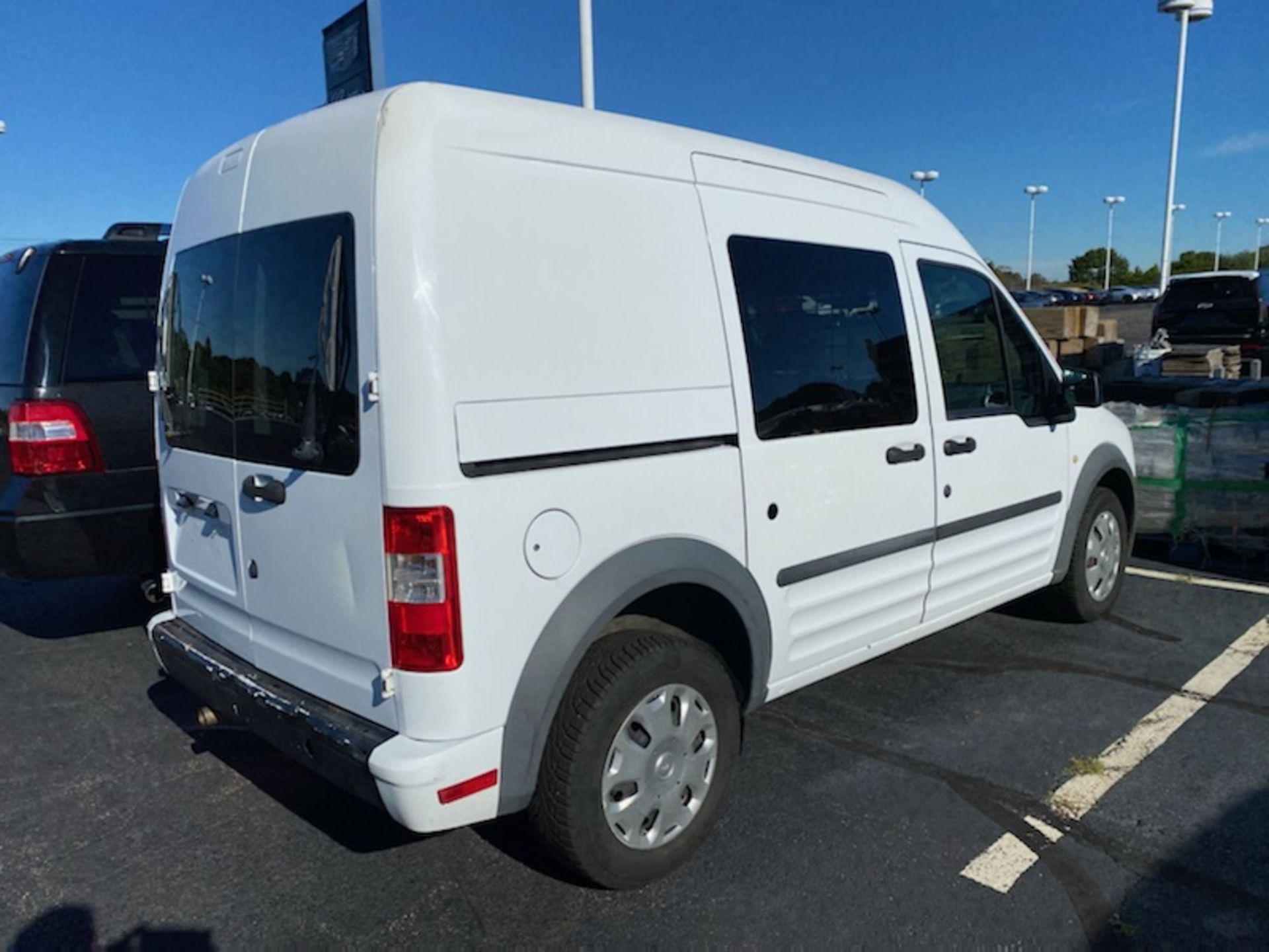 2012 Ford Transit Connect XLT Cargo Van w/ Dark Cloth Interior. Miles: 78,810 VIN#: - Image 2 of 10