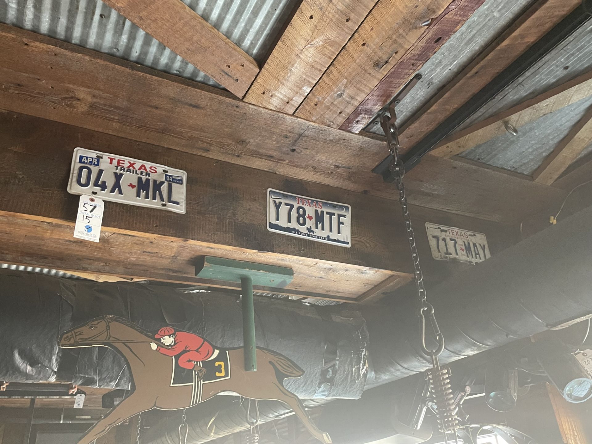 (15) Texas License Plates