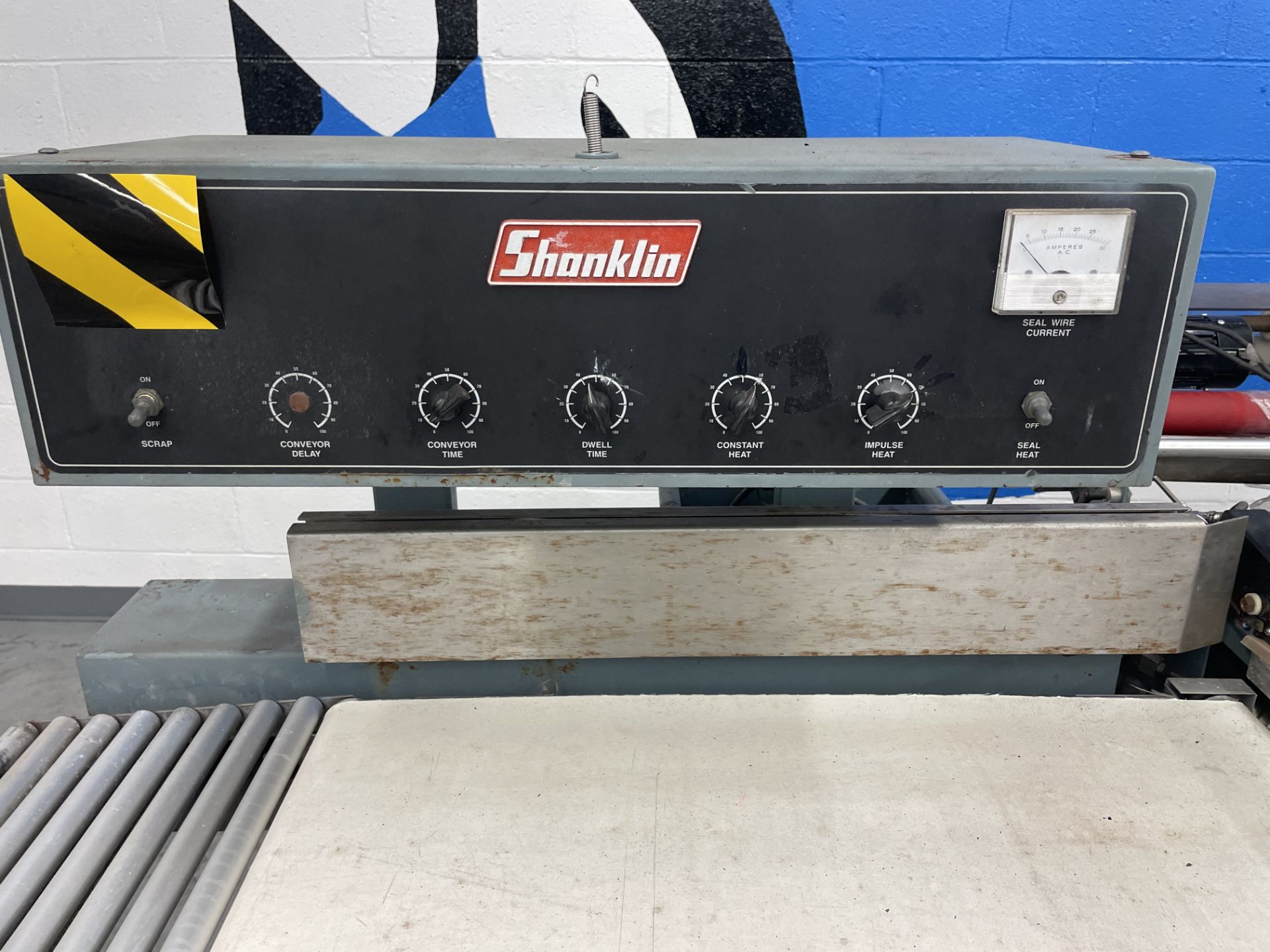 Shanklin #S24C Heat Sealer Conveyer, Single Phase, SN: S0324 - Image 5 of 5