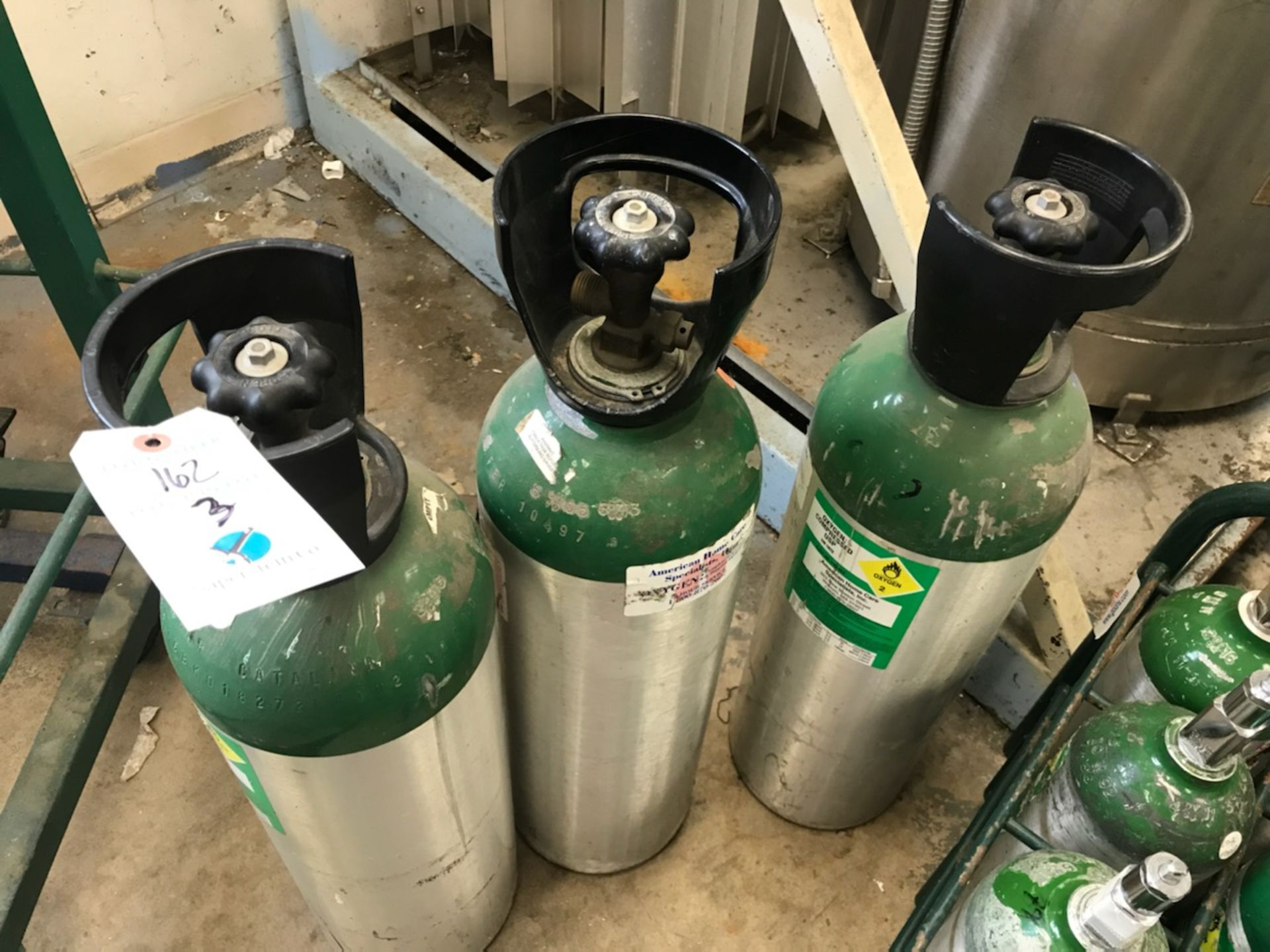 (3) Oxygen Tanks