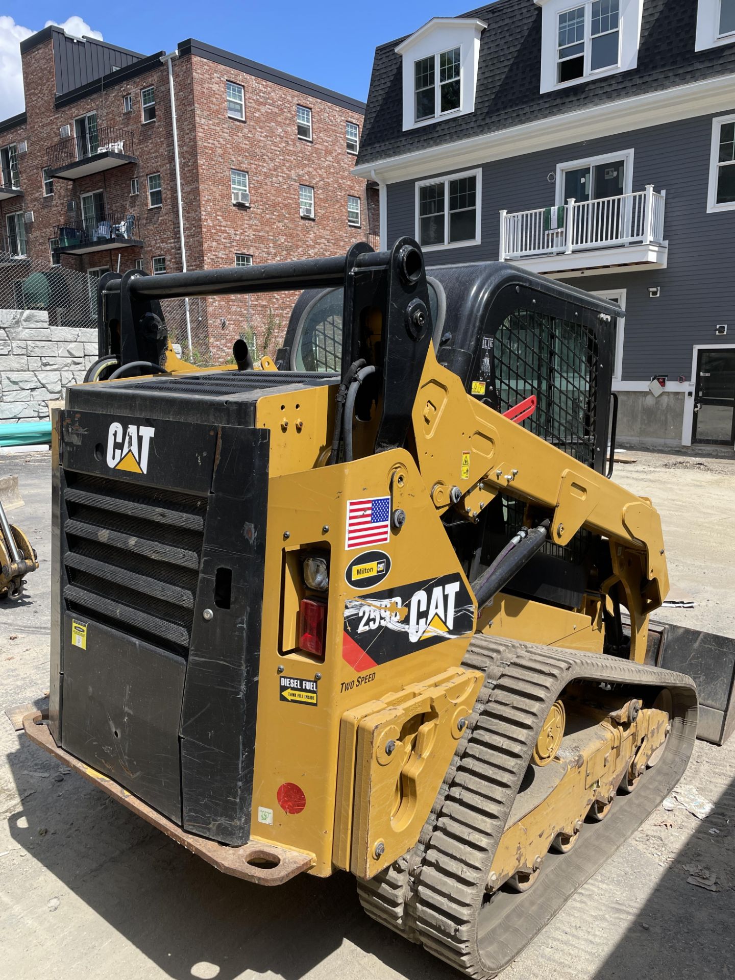 2016 Cat 259D Skid Steer Hours 932.2, Two Speed, Backup Cam, A/C & Heat, W/ 6' Cat Bucket - Image 4 of 11