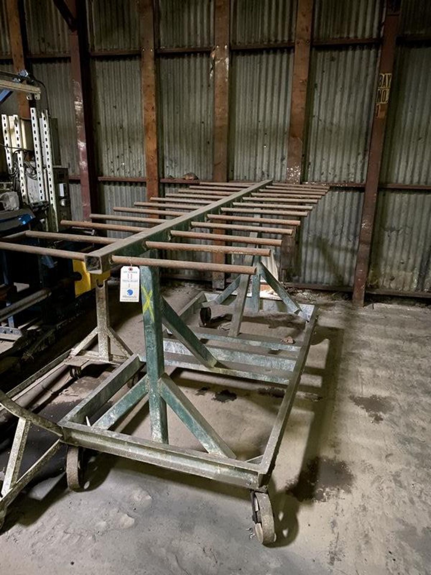 12 Rung 7' Port. Steel Drying Rack