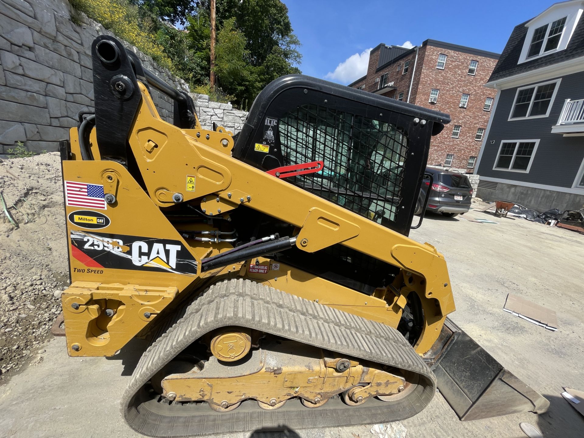 2016 Cat 259D Skid Steer Hours 932.2, Two Speed, Backup Cam, A/C & Heat, W/ 6' Cat Bucket - Image 2 of 11