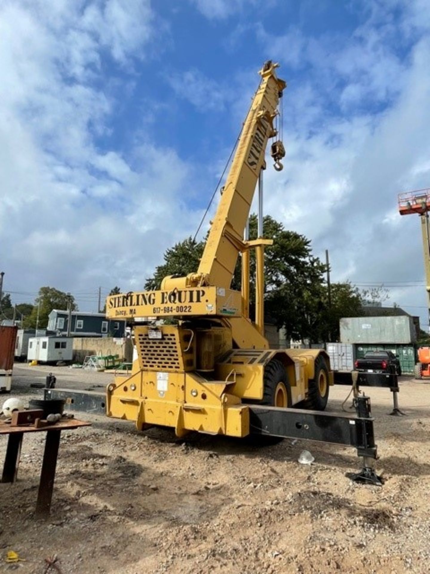 Grove #745, 45 Ton Rough Terrain Crane, 136’ Main Power Boom w/32’ Swing, One Block & One Ball, - Image 2 of 8