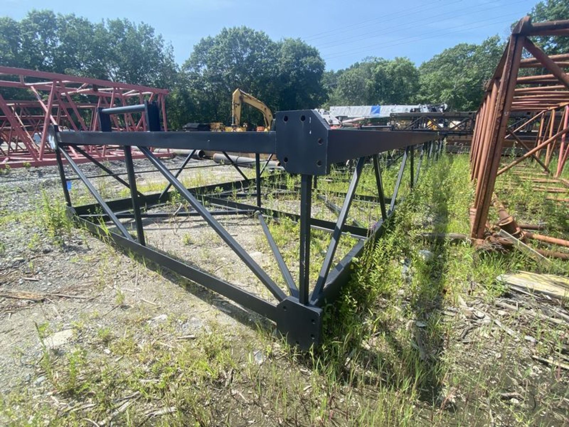 (3) Gantry Crane Boom Sections For Clyde 32 c/o: Tip, Middle Section & Heel - Image 5 of 5