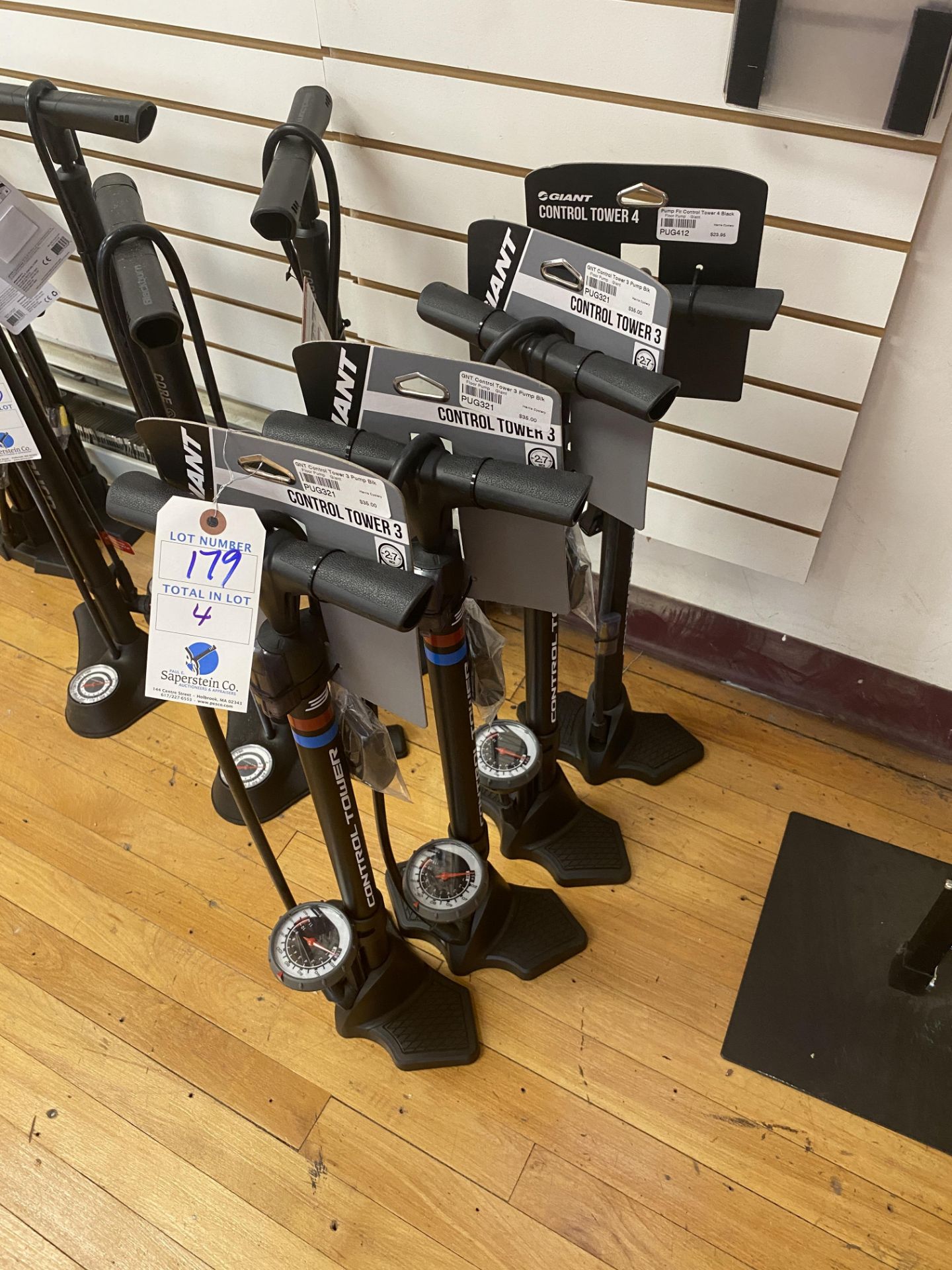 (4) Giant Floor Pumps up To $35 Retail - Image 2 of 2