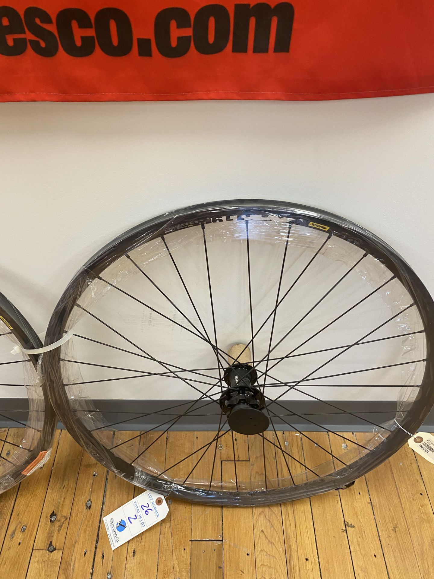 (2) Mavic 27.5 Wheel Set XM119 SRAM $210 Retail - Image 2 of 3