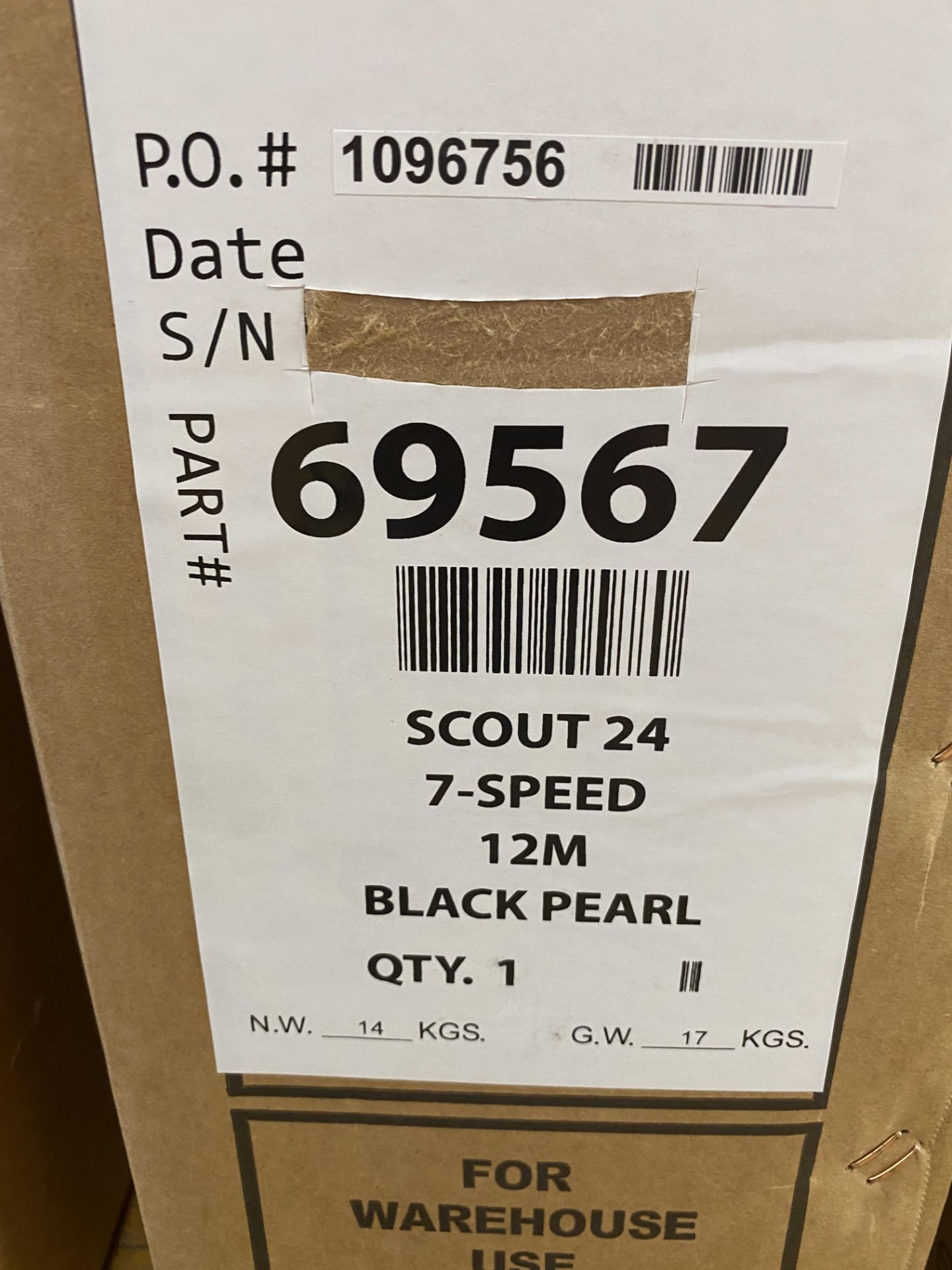 Sun Black Pearl 7 Speed Scout 24 NIB $409 Retail