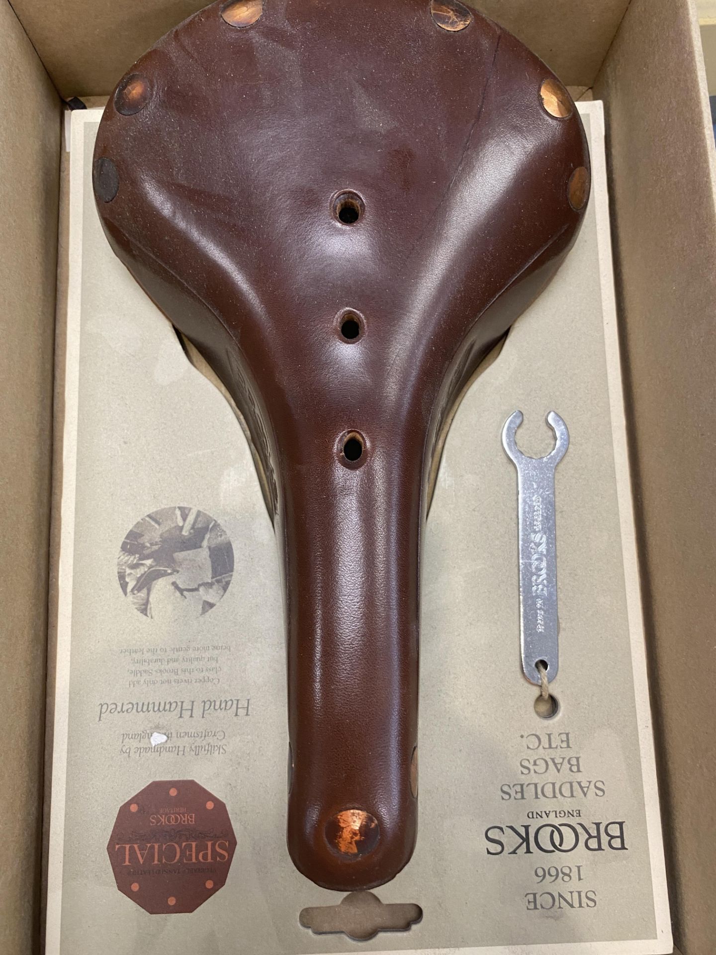 Brooks B17 Special Bicycle Seat $200 Retail