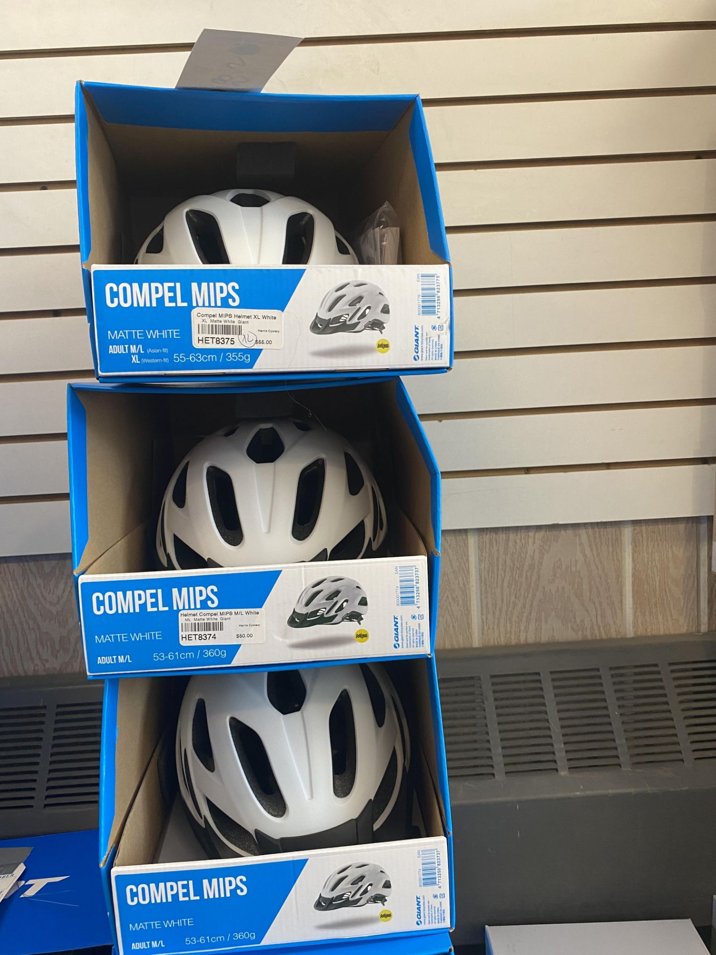 (5) Giant Compel MIPS Helmets - Image 2 of 2