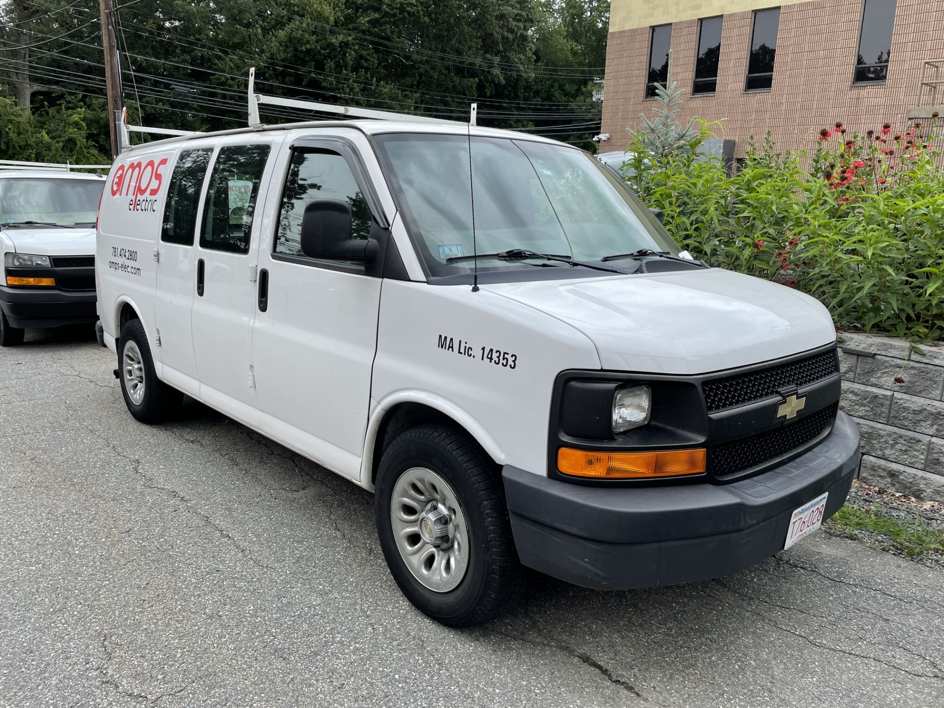 2011 Chevrolet Express Cargo Van, V6 Gas, Odom: 75,000, VIN#: 1GCSGAFX5B1176070