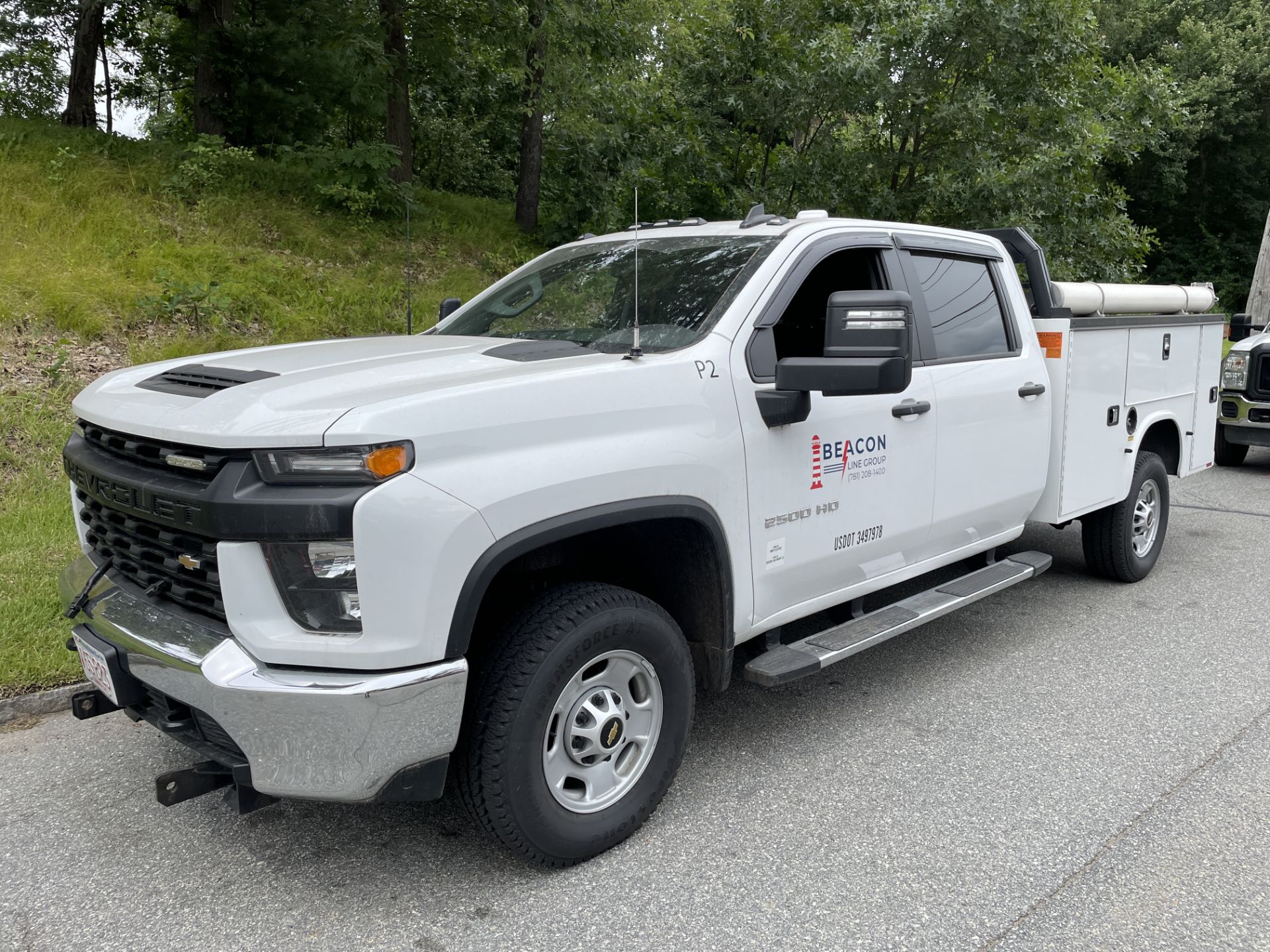 2020 Chevrolet Silverado 4 Door CrewCab Utility Body Truck, 4x4, 8 Cyl Gas, 6.6L Engine, Odom:16,099