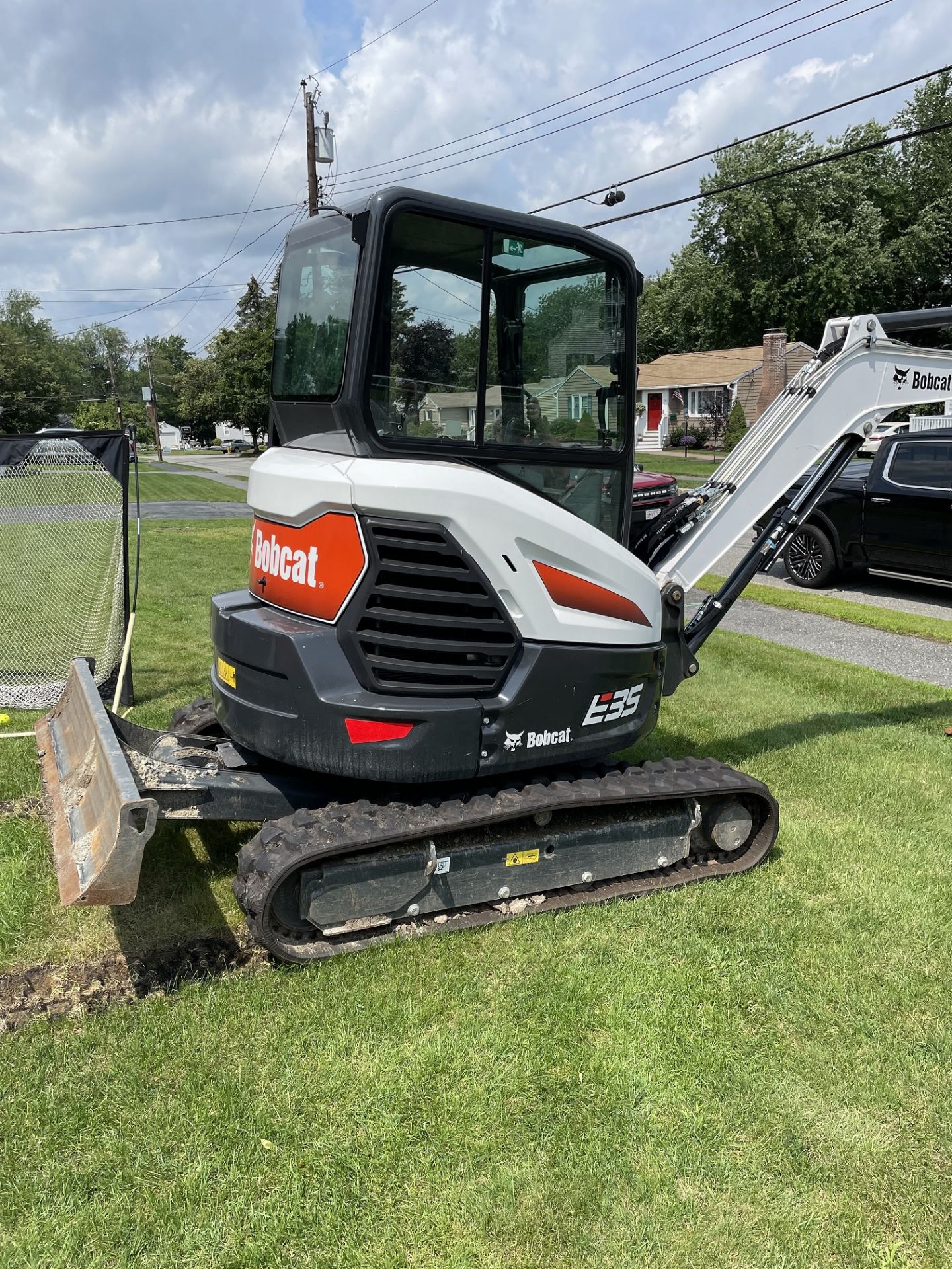 2020 Bobcat E35i Rubber Track Mini Excavator w/Bucket, Grapple & Pusher, Hrs: 195, P/N: B3Y216938 - Image 3 of 8