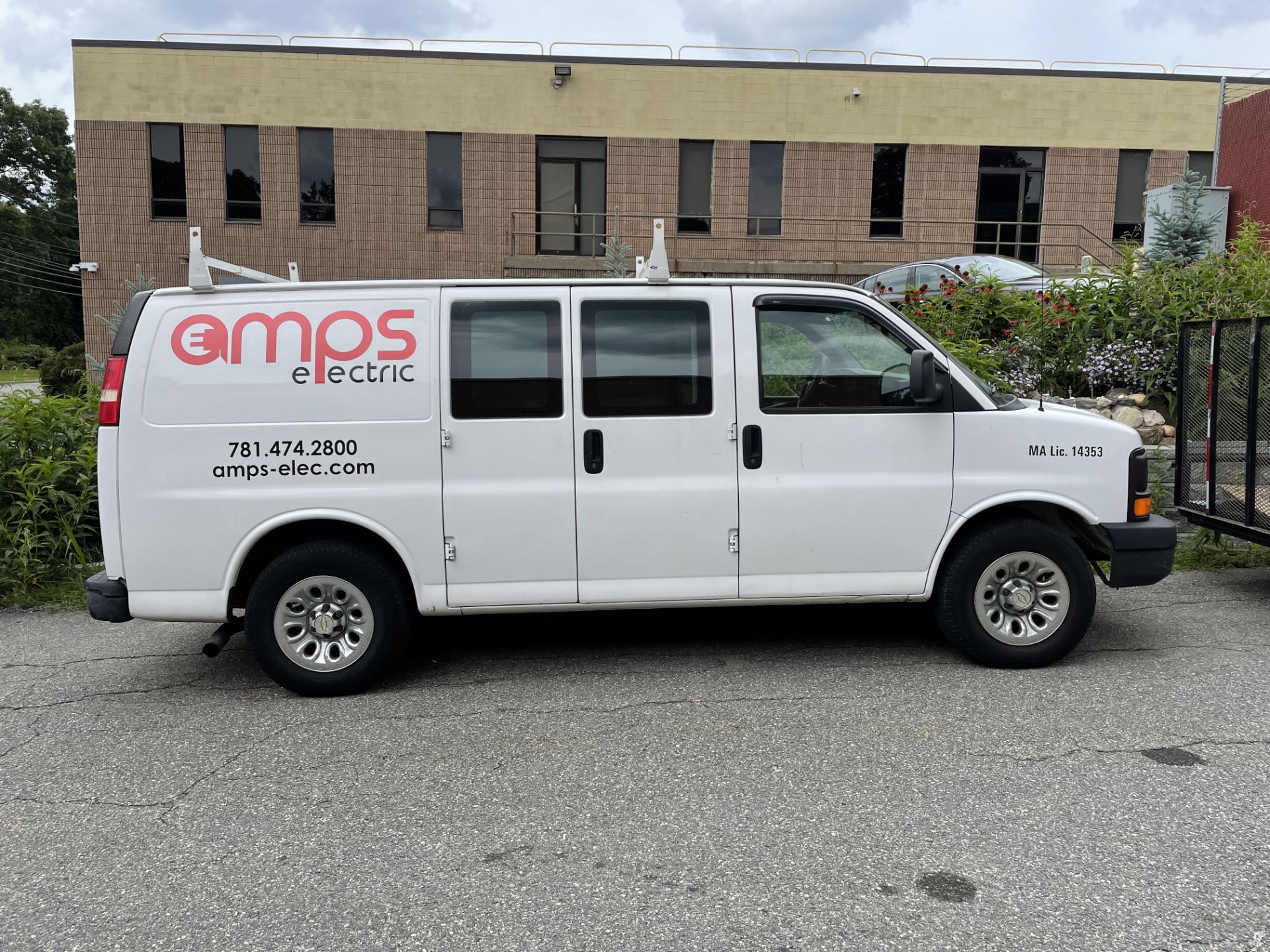 2011 Chevrolet Express Cargo Van, V6 Gas, Odom: 75,000, VIN#: 1GCSGAFX5B1176070 - Image 2 of 8