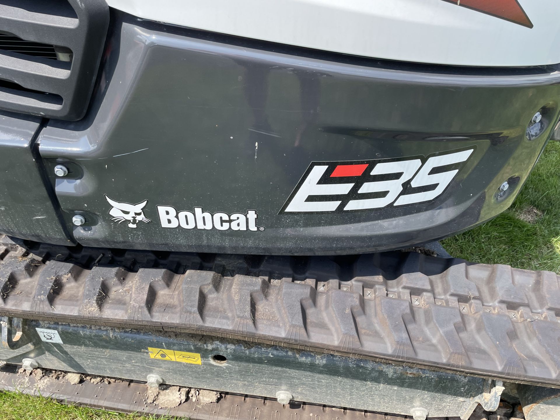 2020 Bobcat E35i Rubber Track Mini Excavator w/Bucket, Grapple & Pusher, Hrs: 195, P/N: B3Y216938 - Image 6 of 8