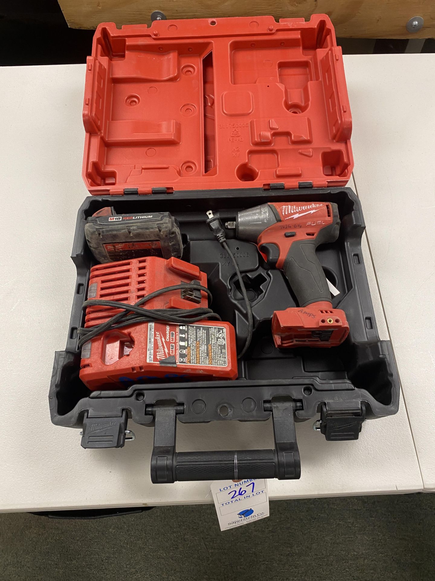 Milwaukee M18 3/8" Impact w/ Battery, Charger and Case #2754-20