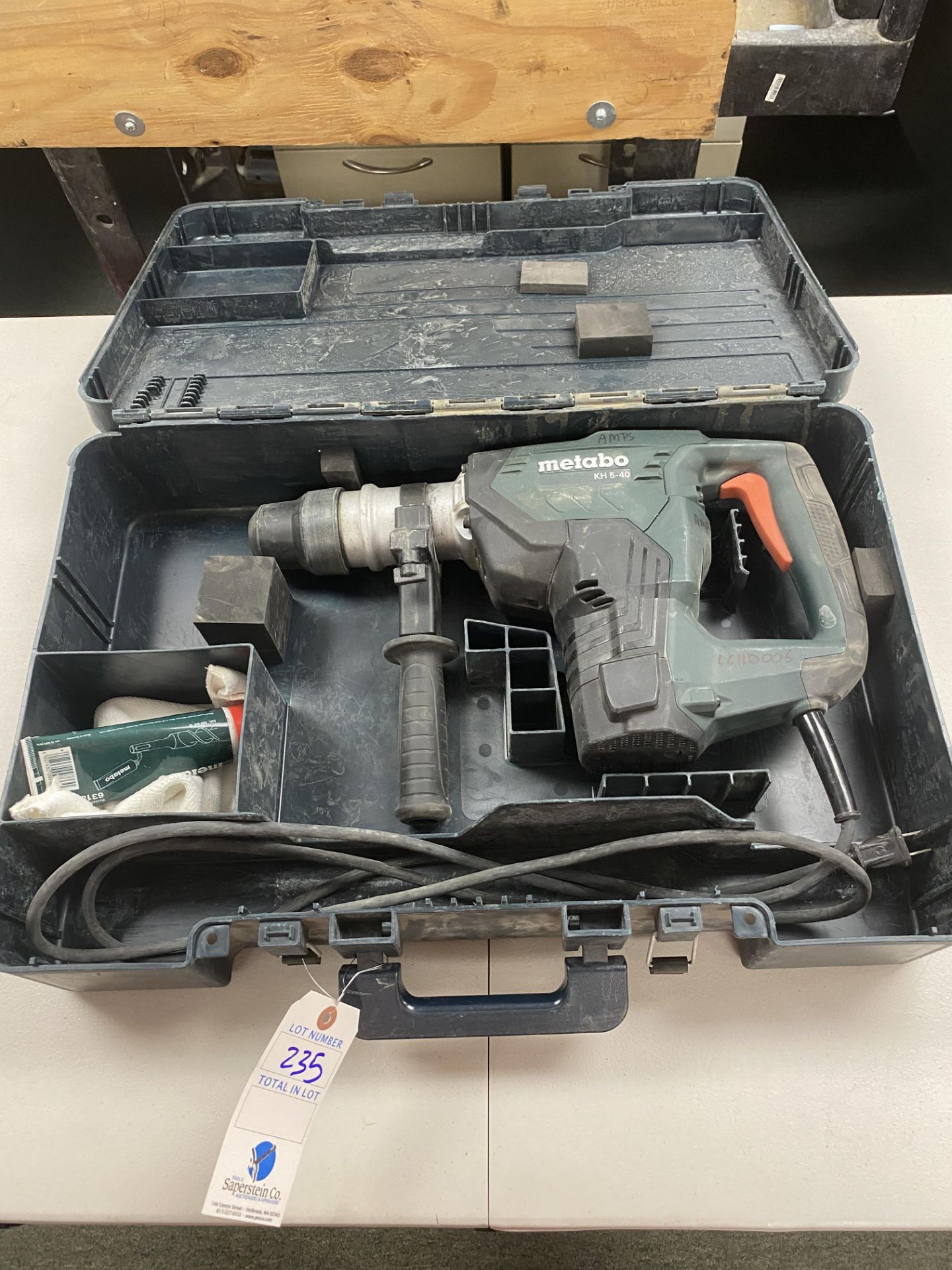 Metabo Model #KH5-40 Corded Hammer Drill w/ Case