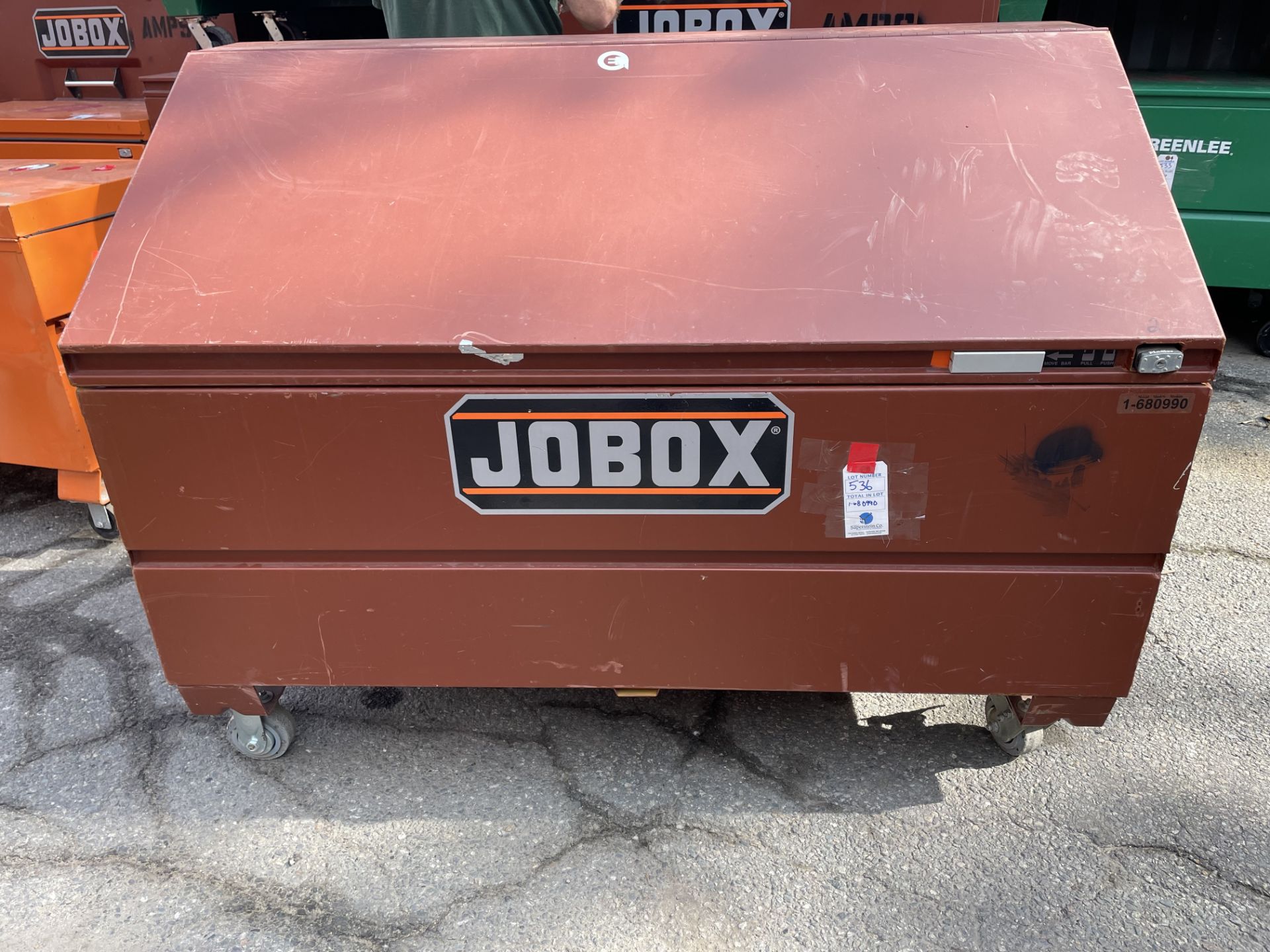 Jobox Job Box #1680990 5' Length 2.5' Depth 4' Hight