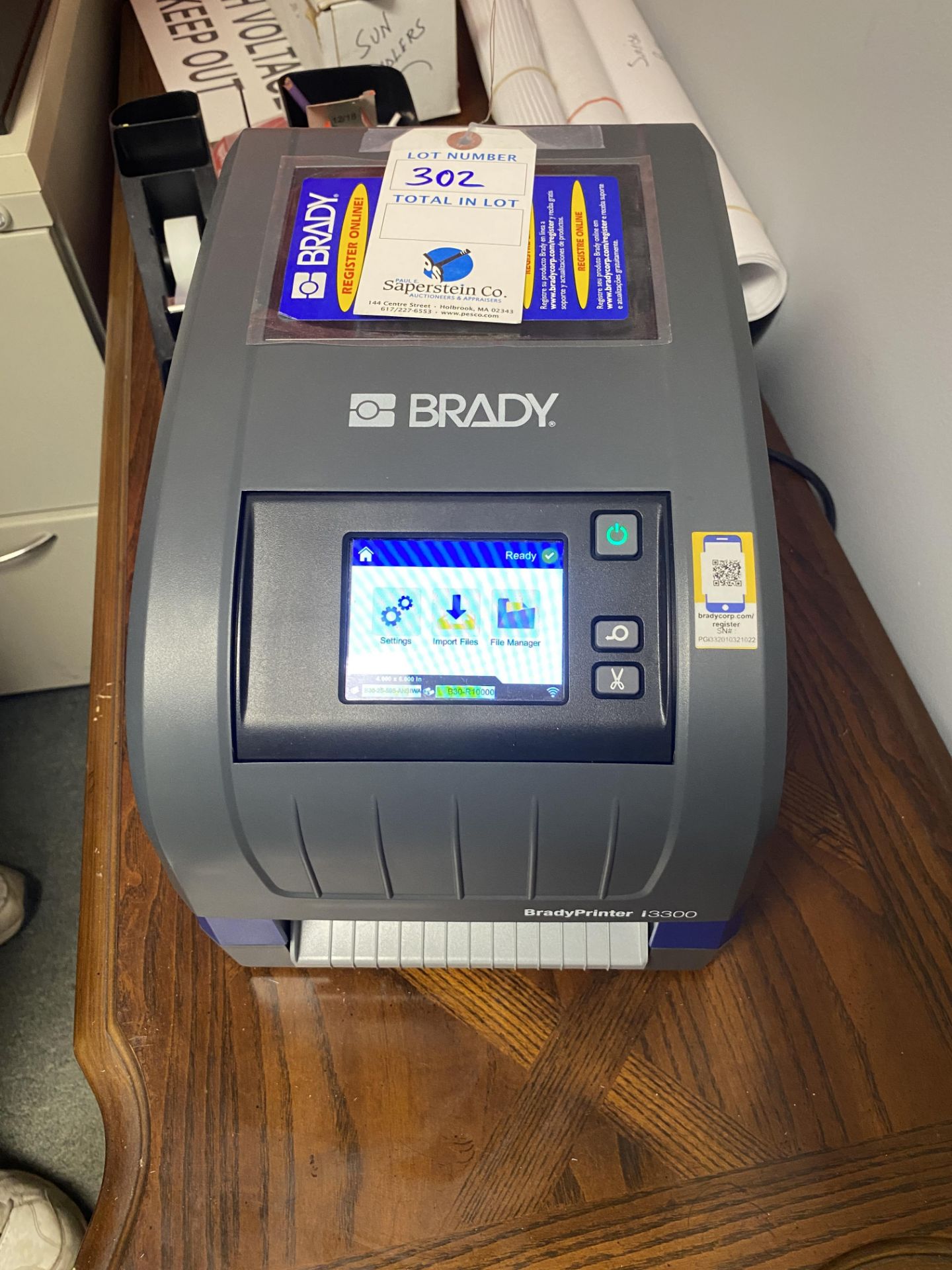 Brady Model I3300 Printer