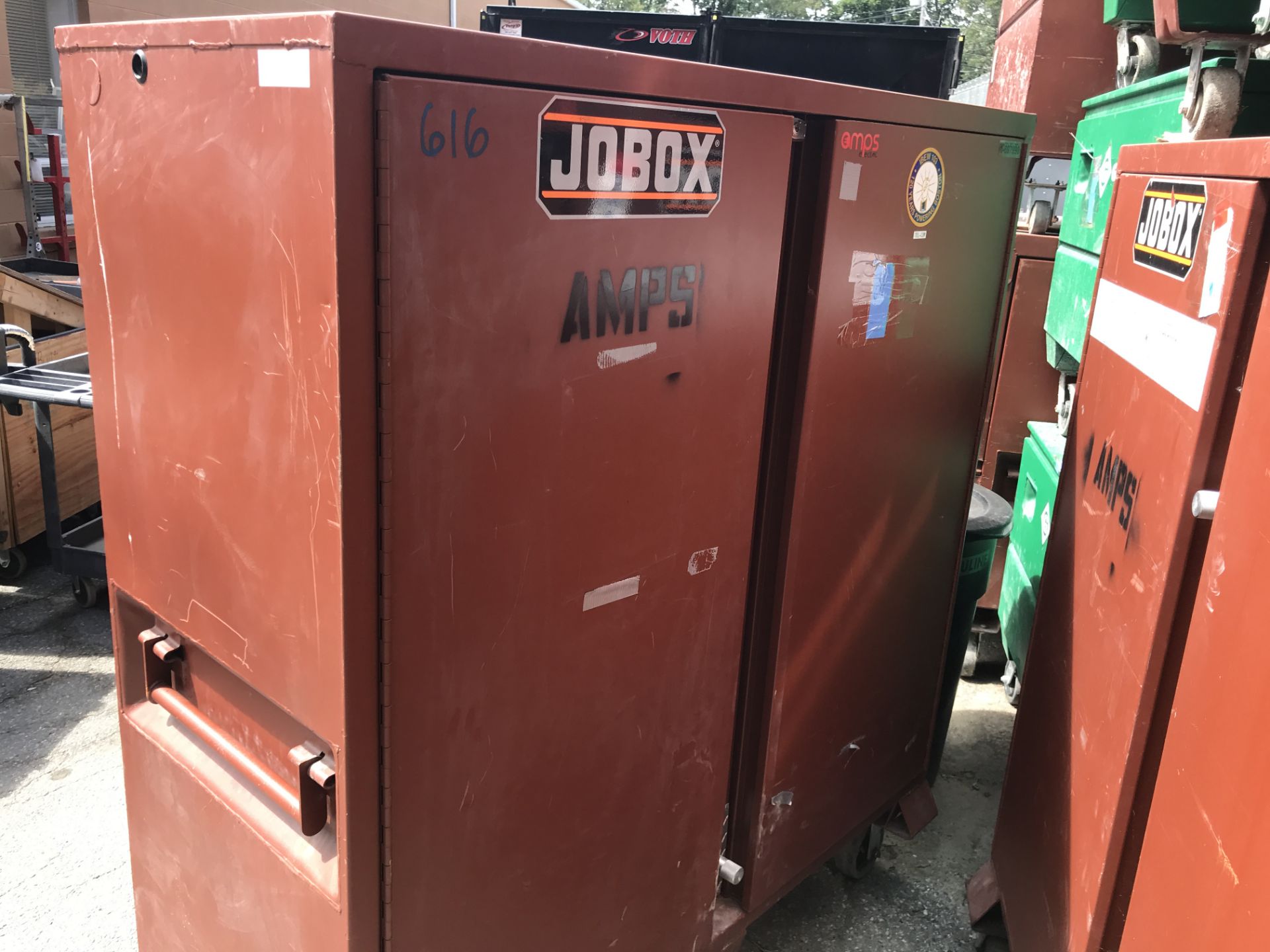 Jobox #1-697990 2 Door Job Box w/ Content c/o: Hardware & Parts