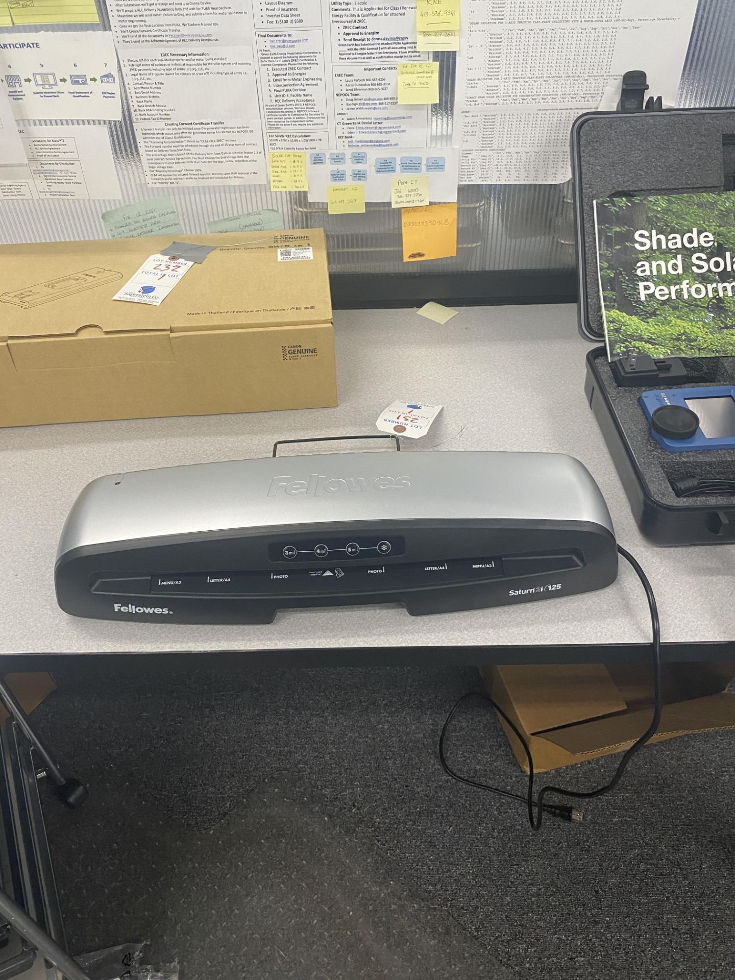 Fellowes Saturn 3I 125 Laminator