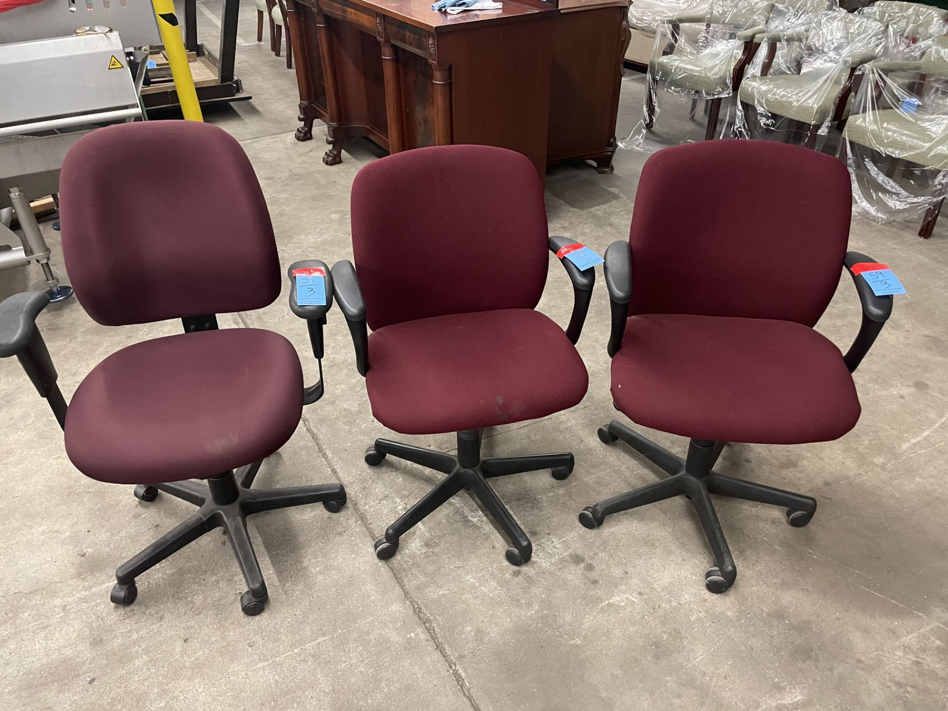 (3) Asst. Swivel Office Chairs