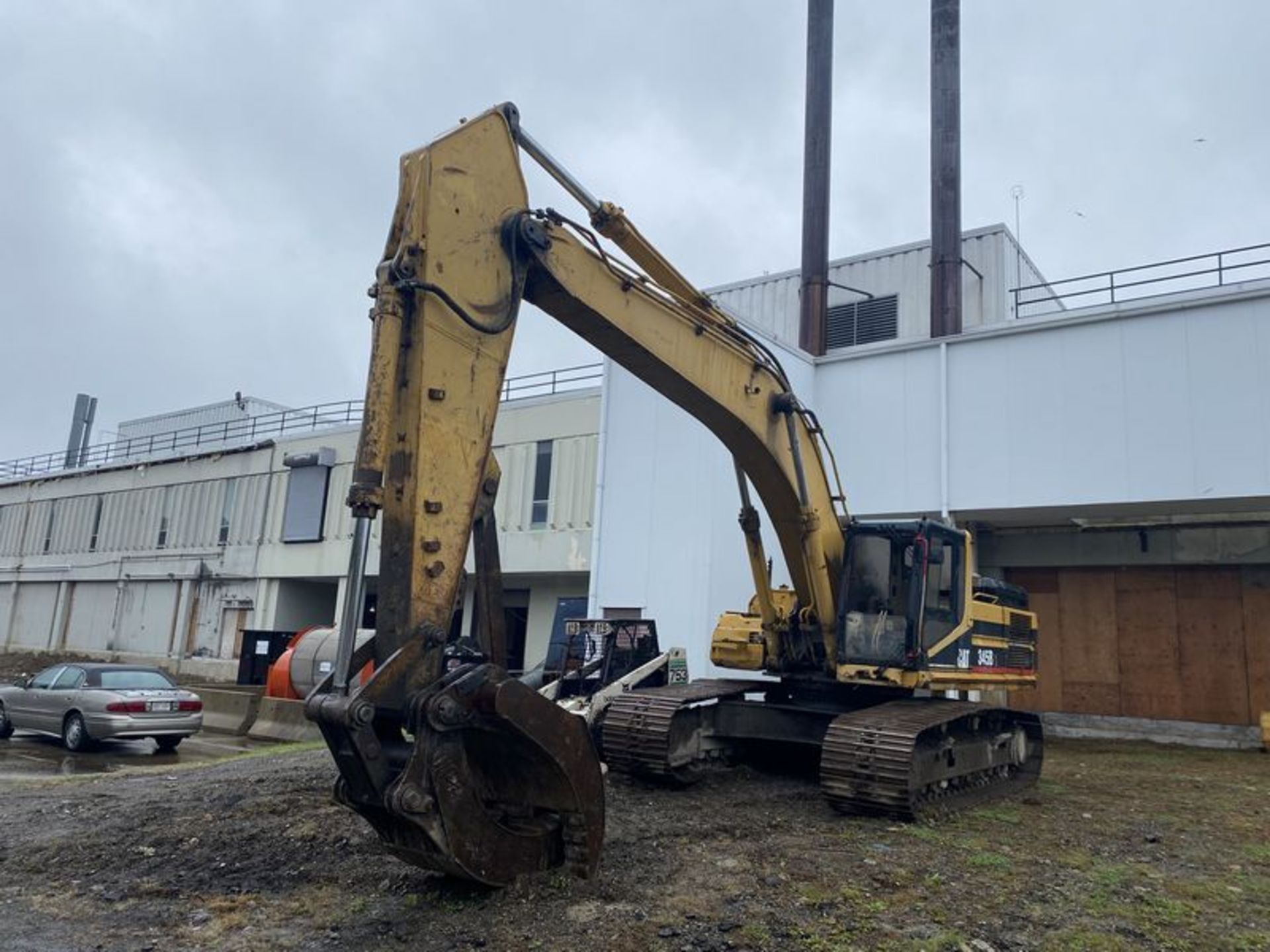 1999 CAT #345BL Track Excavator w/Bucket, Hrs:13,198 S/N: 4SS01434(NO GRAPPLE AS CURRENTLY PICTURED)