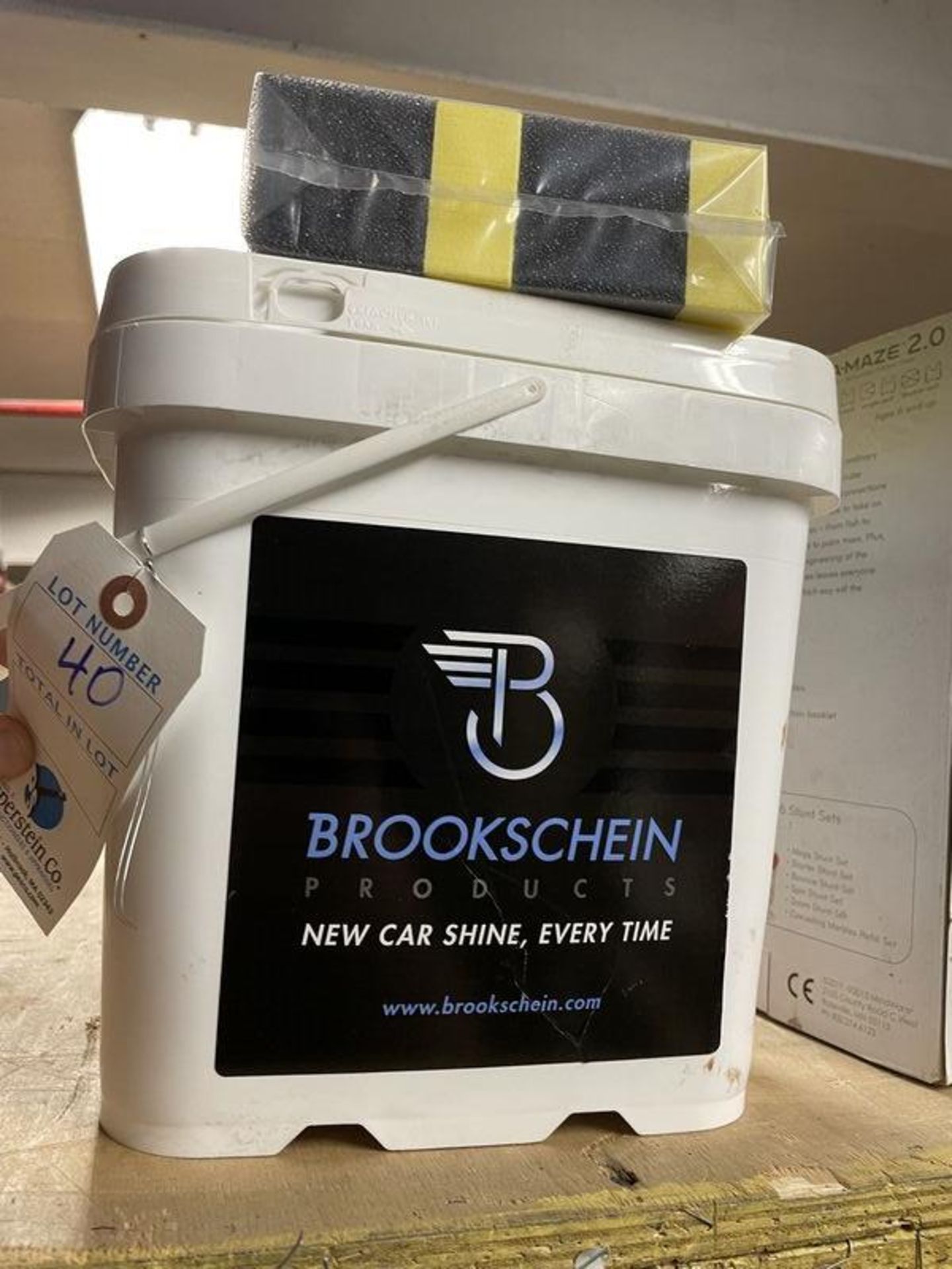 New Brookschein Auto Detail Kit w/ Tire Sponge