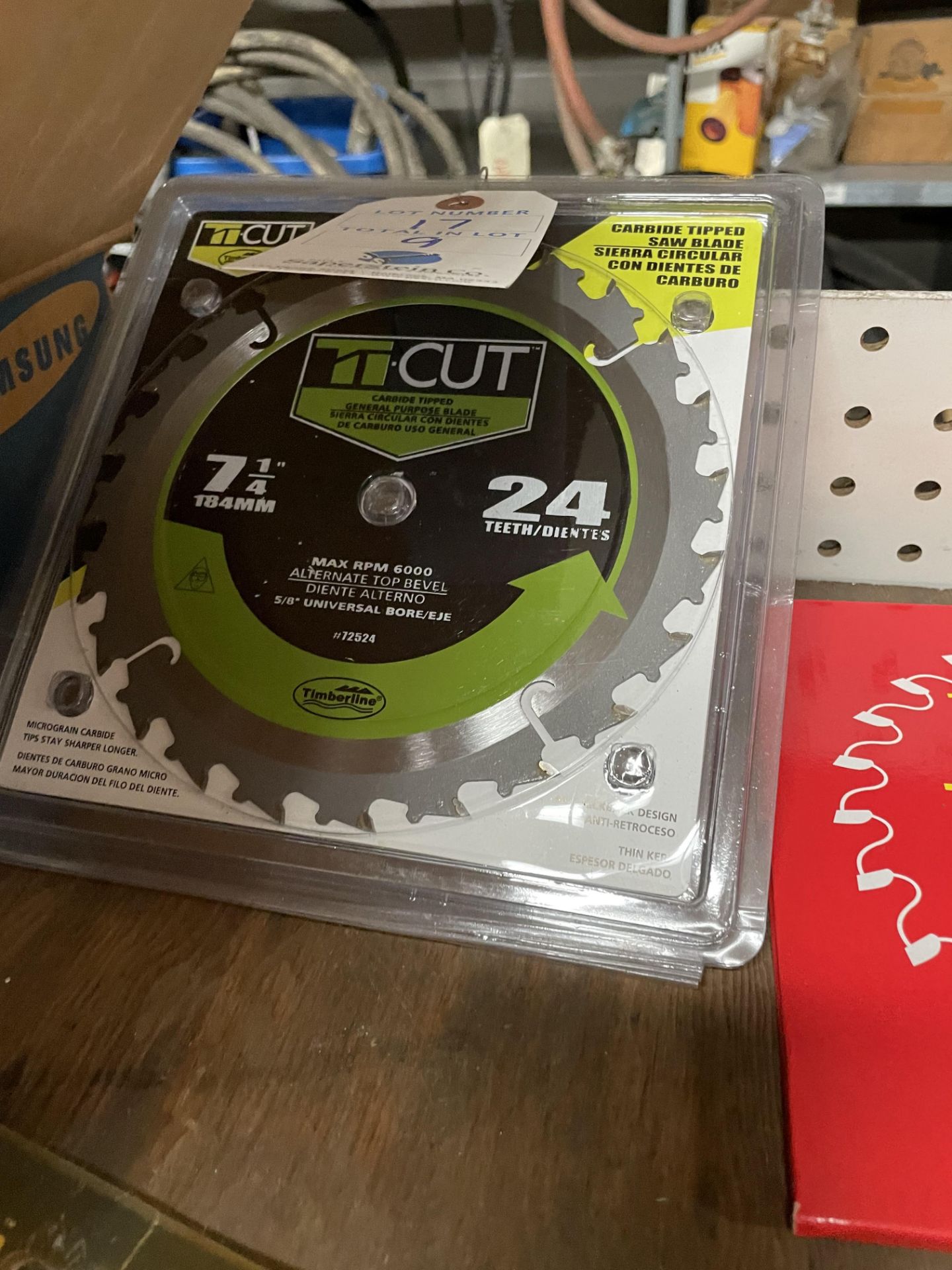 (9) Asst. Circular Saw Blades