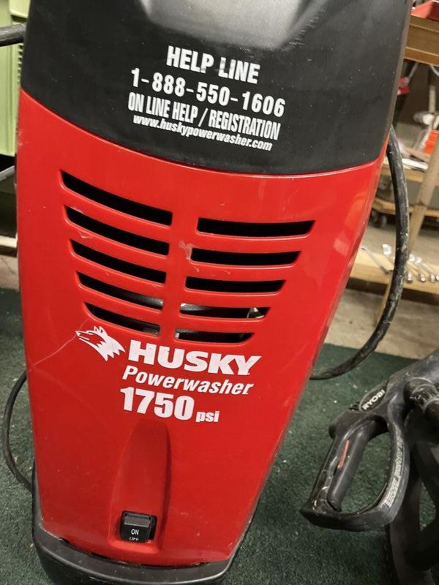 Husky Elec. # 1750 PSI Powerwasher - Image 2 of 2