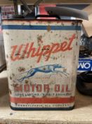 Whipplet Motor Oil Can