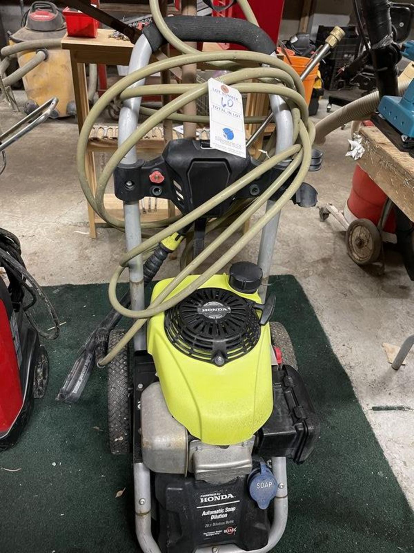 Honda Gas Powered Pressure Washer