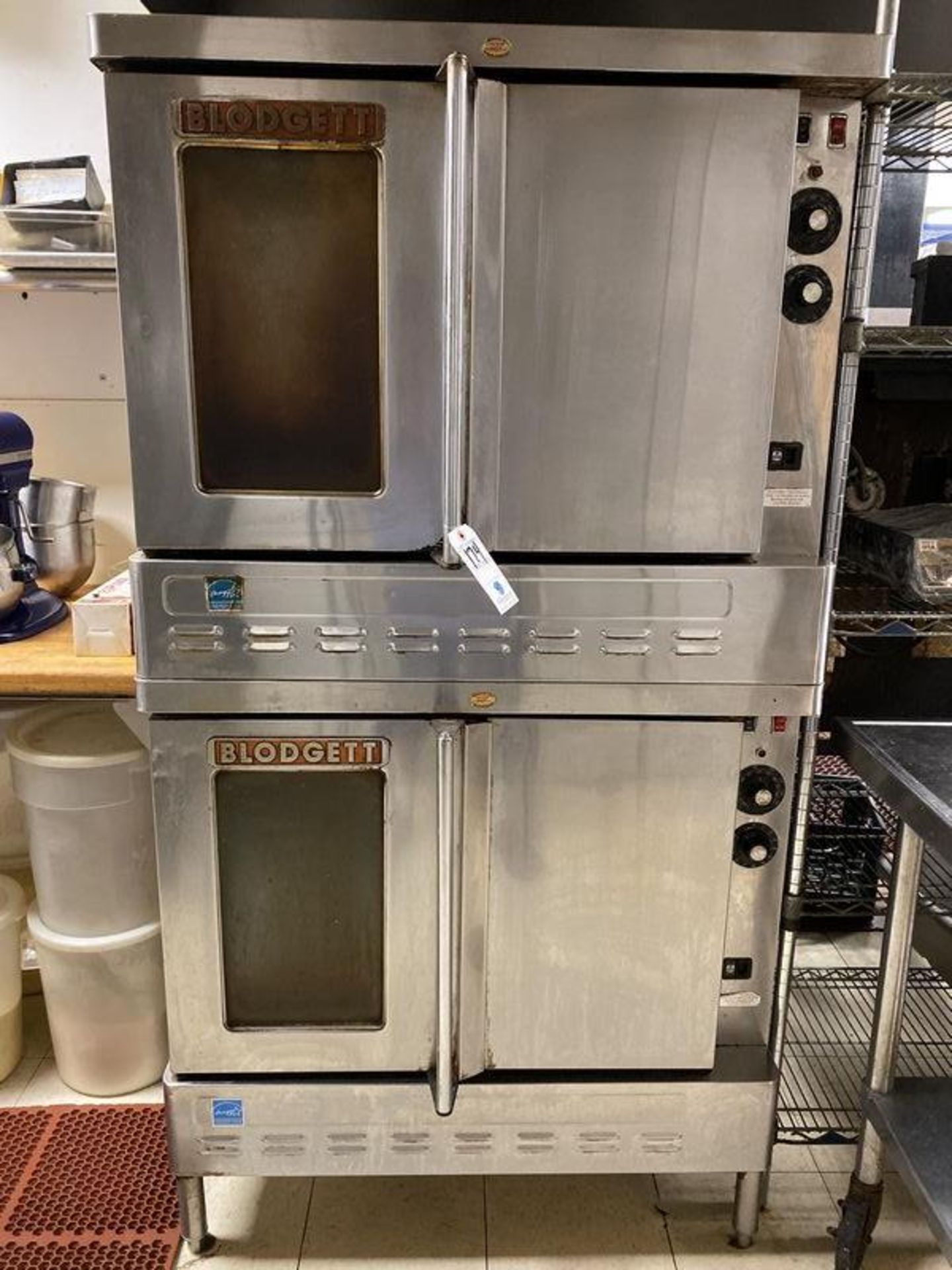 Blodgett Double Stack SS Gas Convection Oven