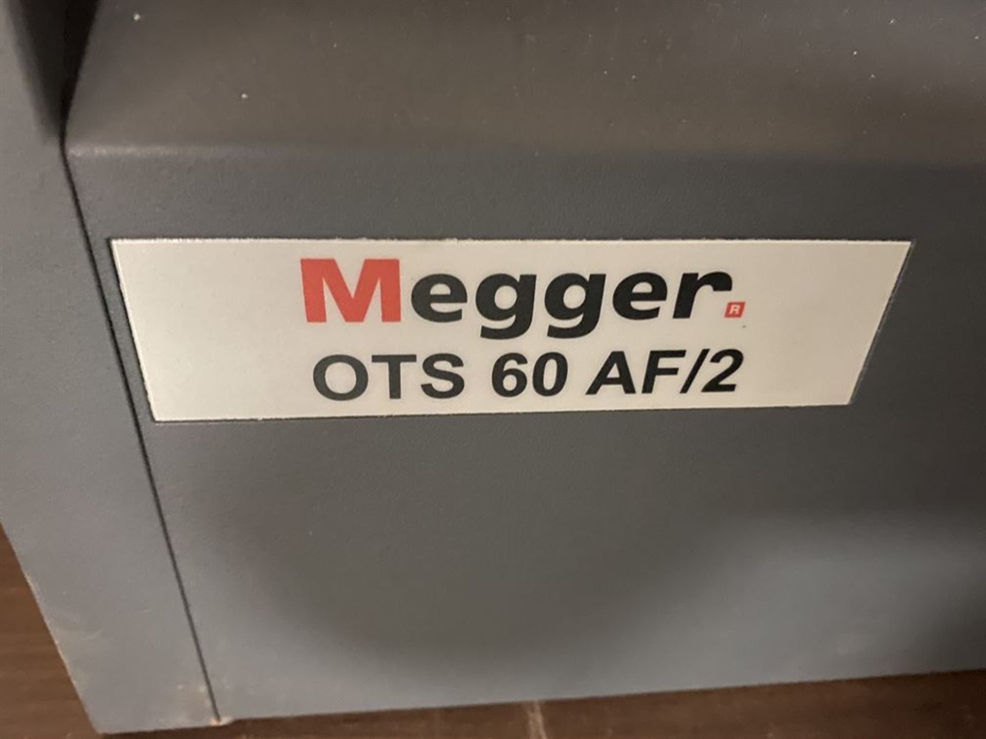 MEGGER OTS 60 AF/2 Laboratory Oil Tester (Location: Machine Shop) - Image 2 of 3