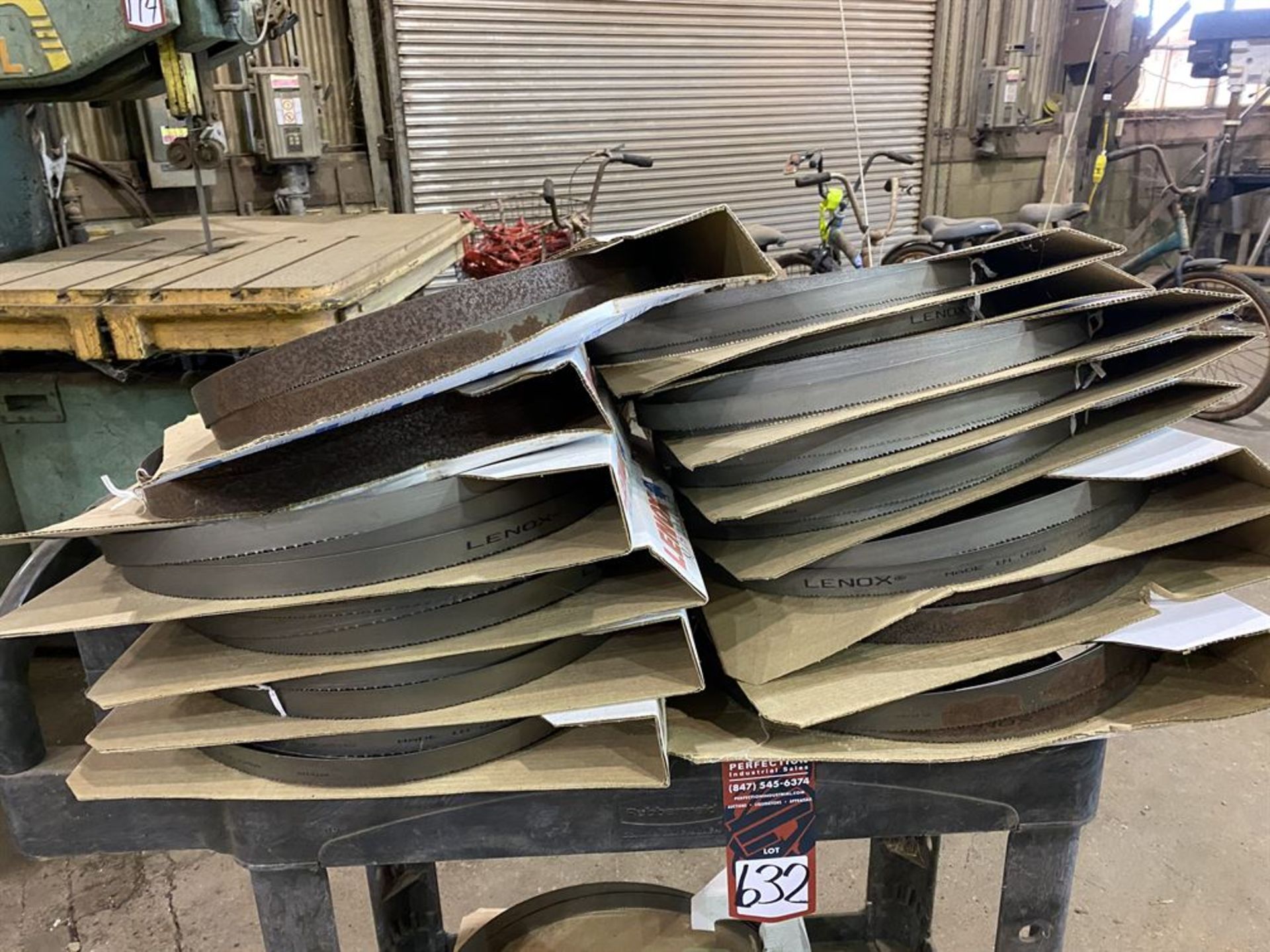Lot of Assorted LENOX Saw Blades (Location: Machine Shop)