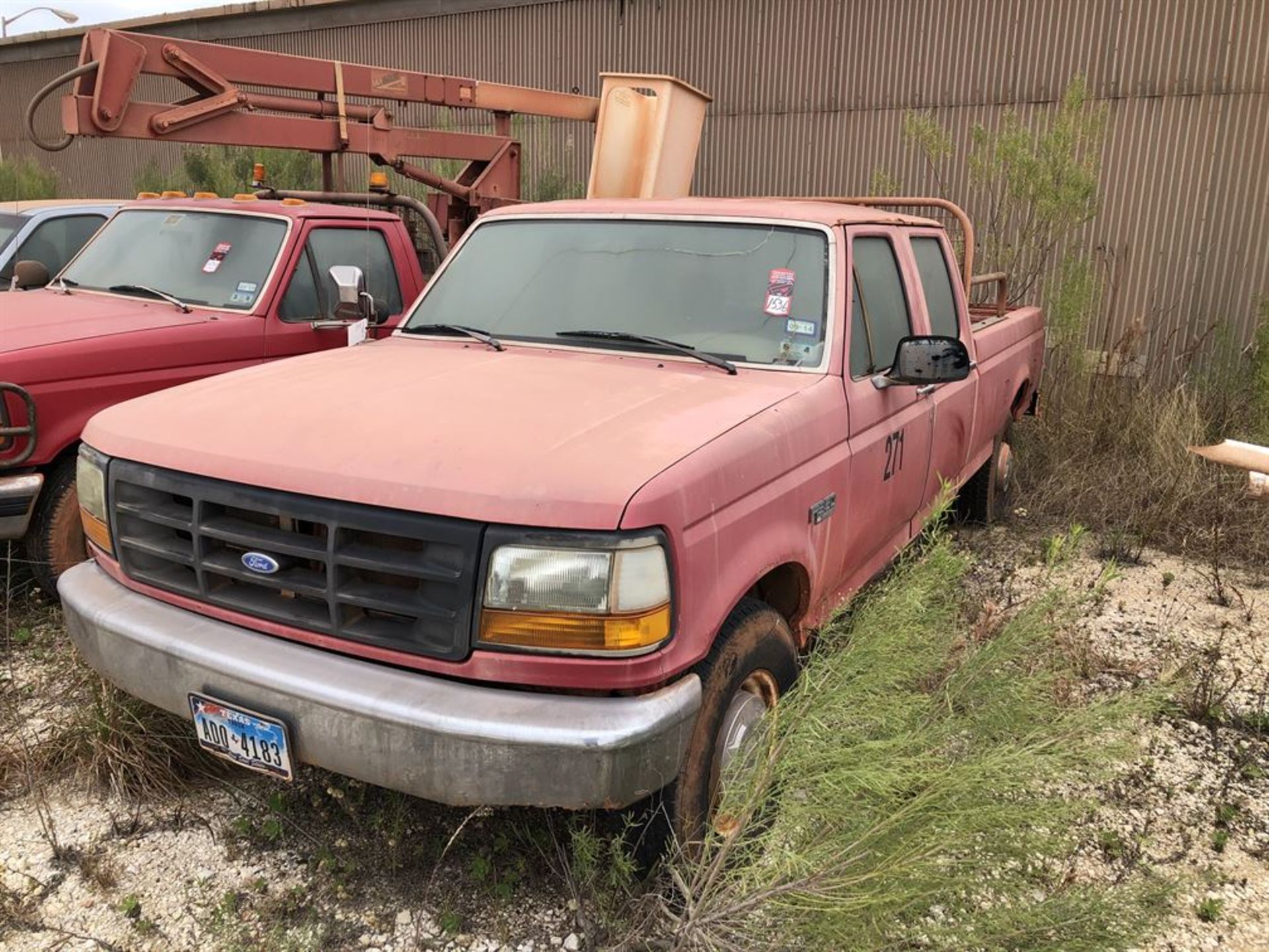 1994 Ford F-350 4-Door Extended Cab Pickup Truck, VIN 1FTJW35H3REA50295, No Title (Not Running) (
