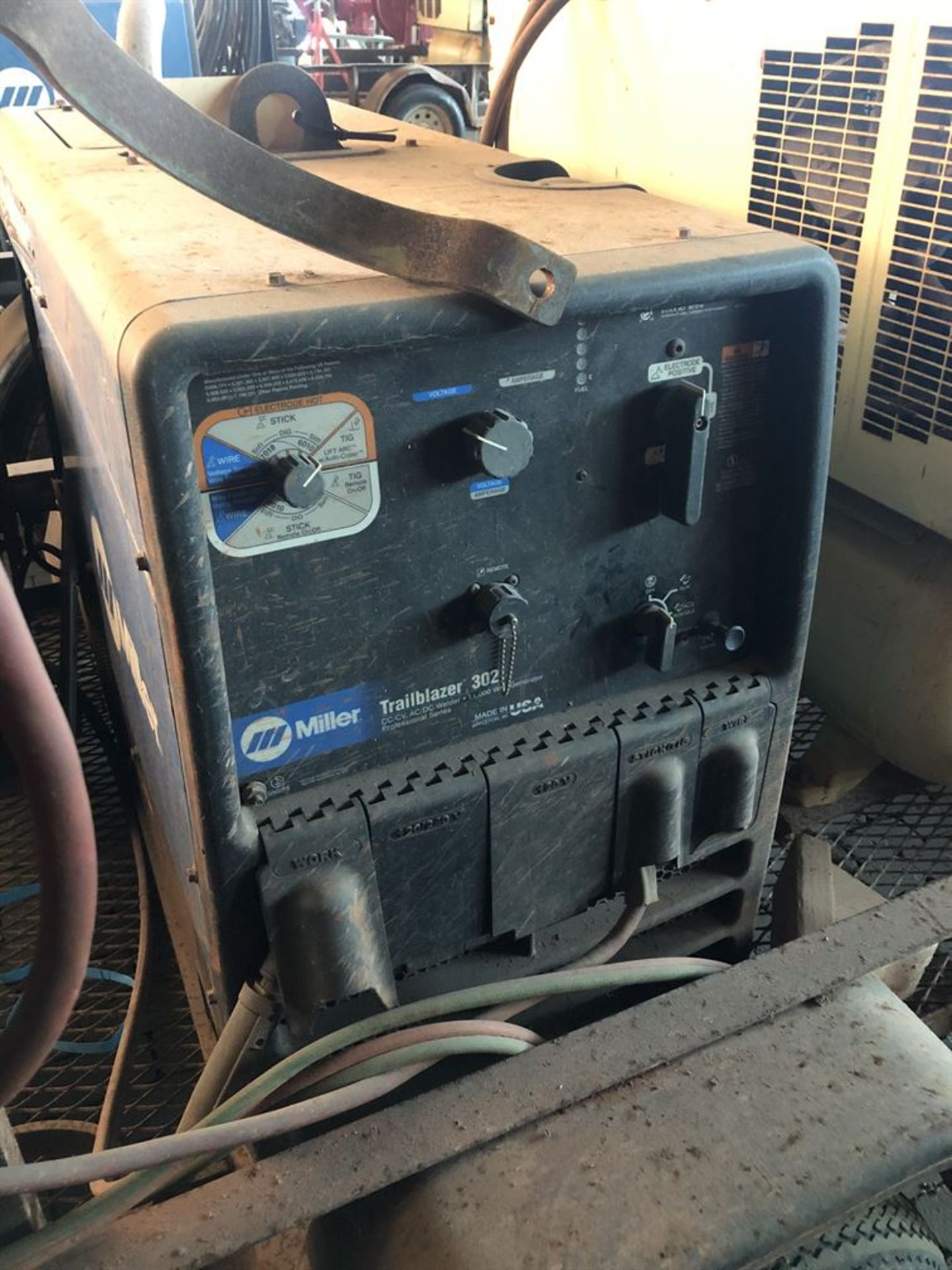 Lot Comprising of Cary On Trailer, w/ Miller Trailblazer 302 CC/CV, AC/DC Welding Power Supply 11000 - Image 2 of 4