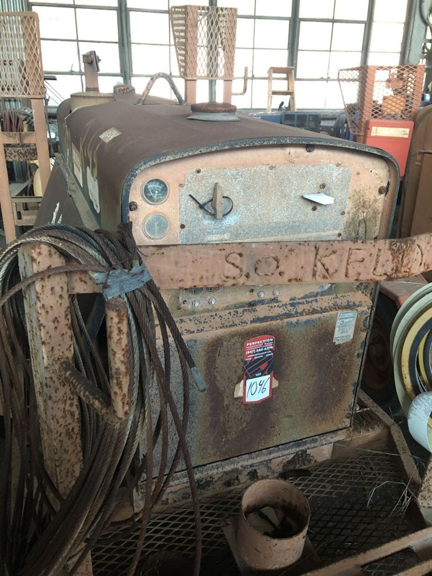 Lot Comprising of Unknown Make Trailer, Lincoln Welding Power Source Generator, No Title ( - Image 2 of 2