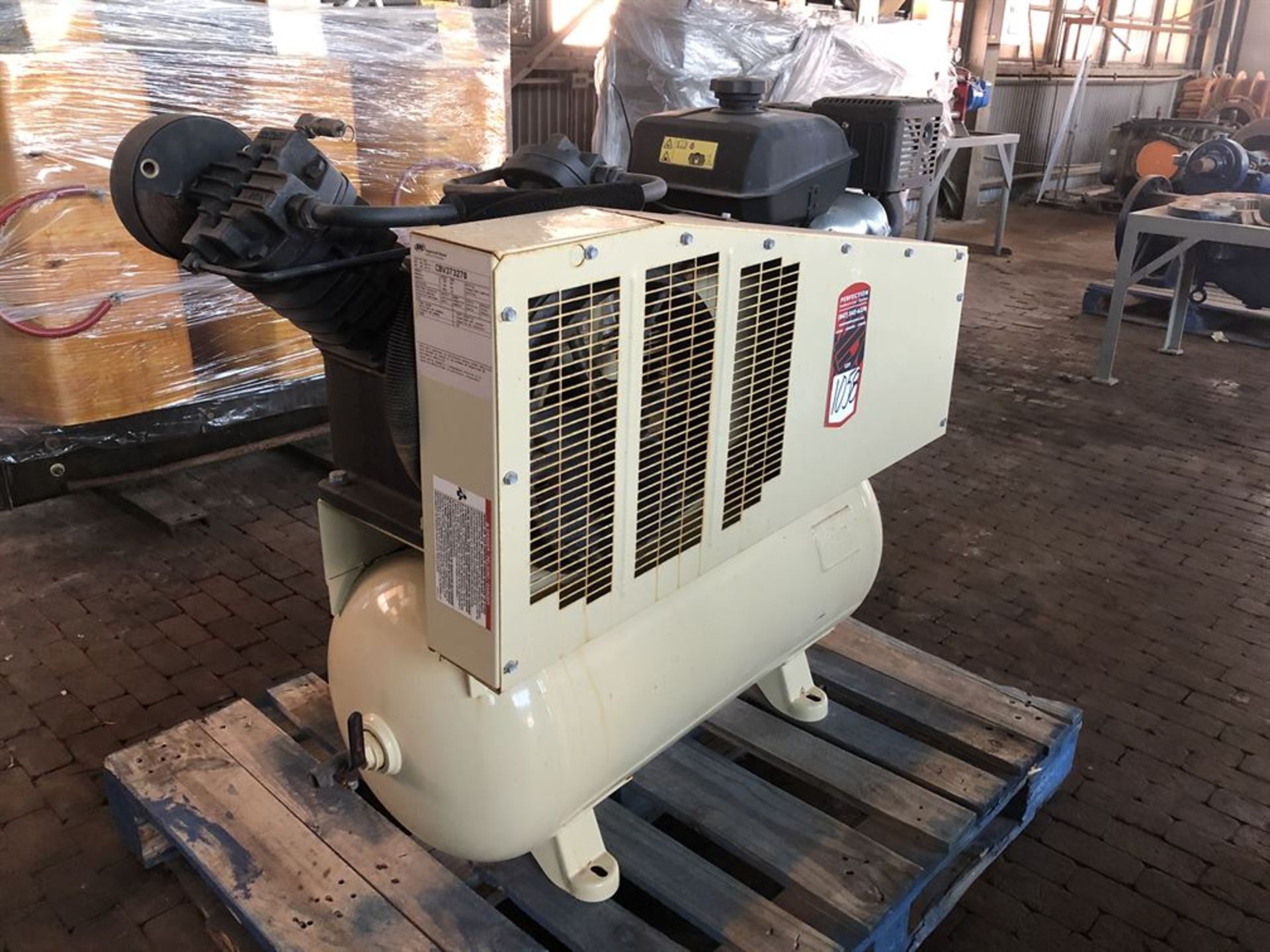 Ingersoll Rand 2475F14G 30 Gal Gas Powered Air Compressor, s/n