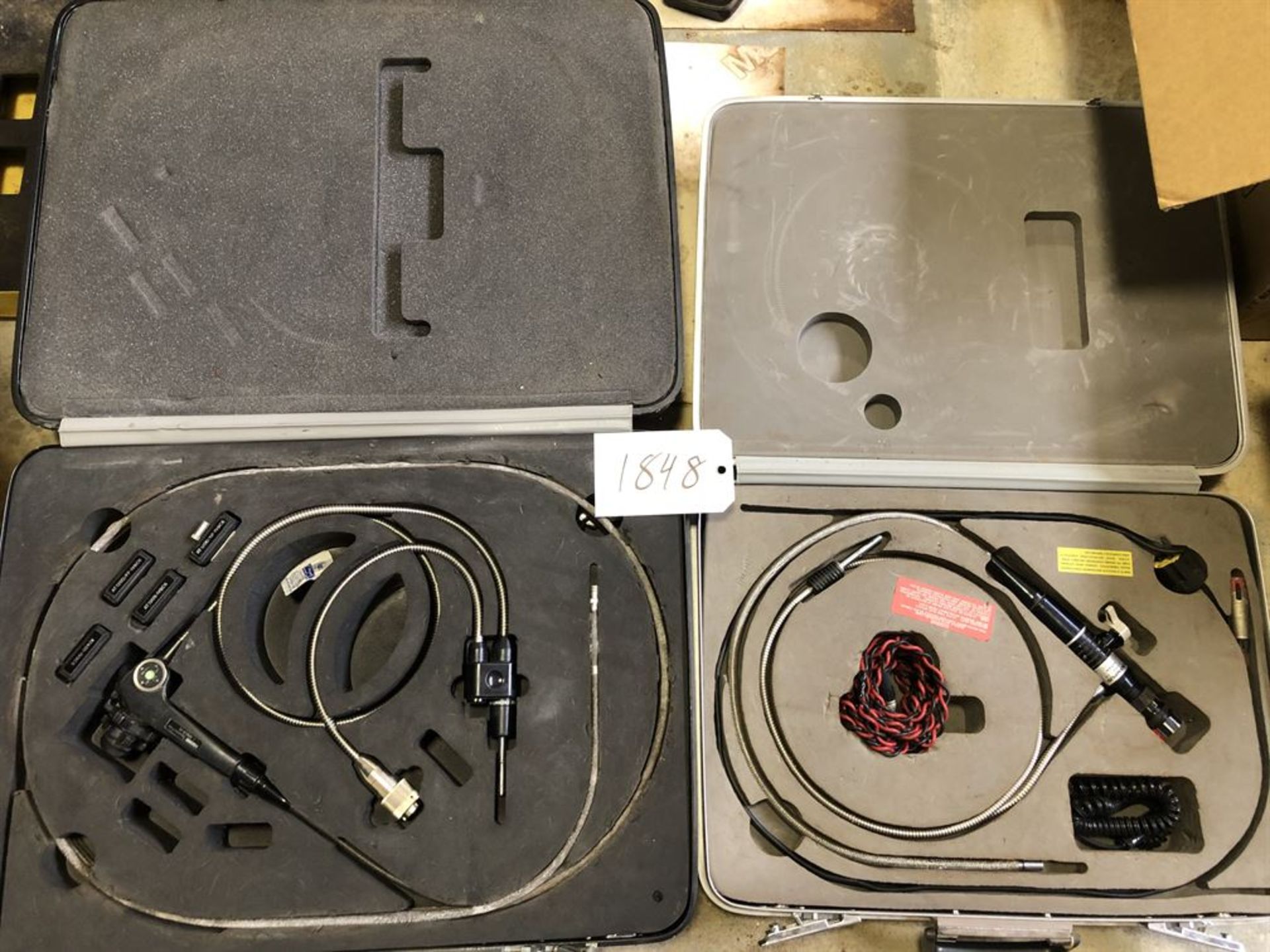 Lot Comprising of (1) OLYMPUS IF11D2-10 Endoscope, and (1) OLYMPUS IV8C6-75 Tapered Flex